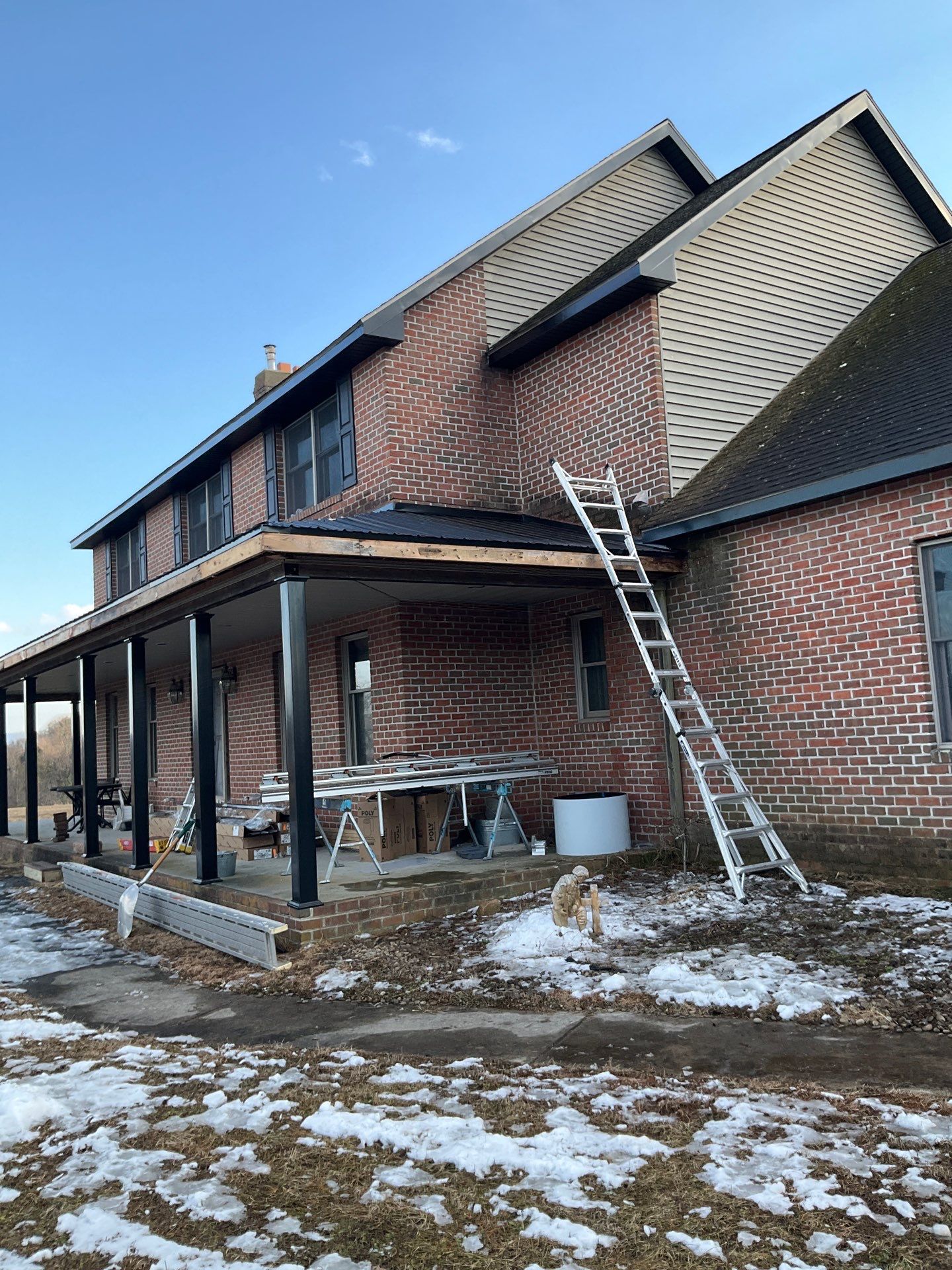 Comprehensive Soffit, Fascia, and Metal Roof Upgrade in Duncannon by Esh Builders