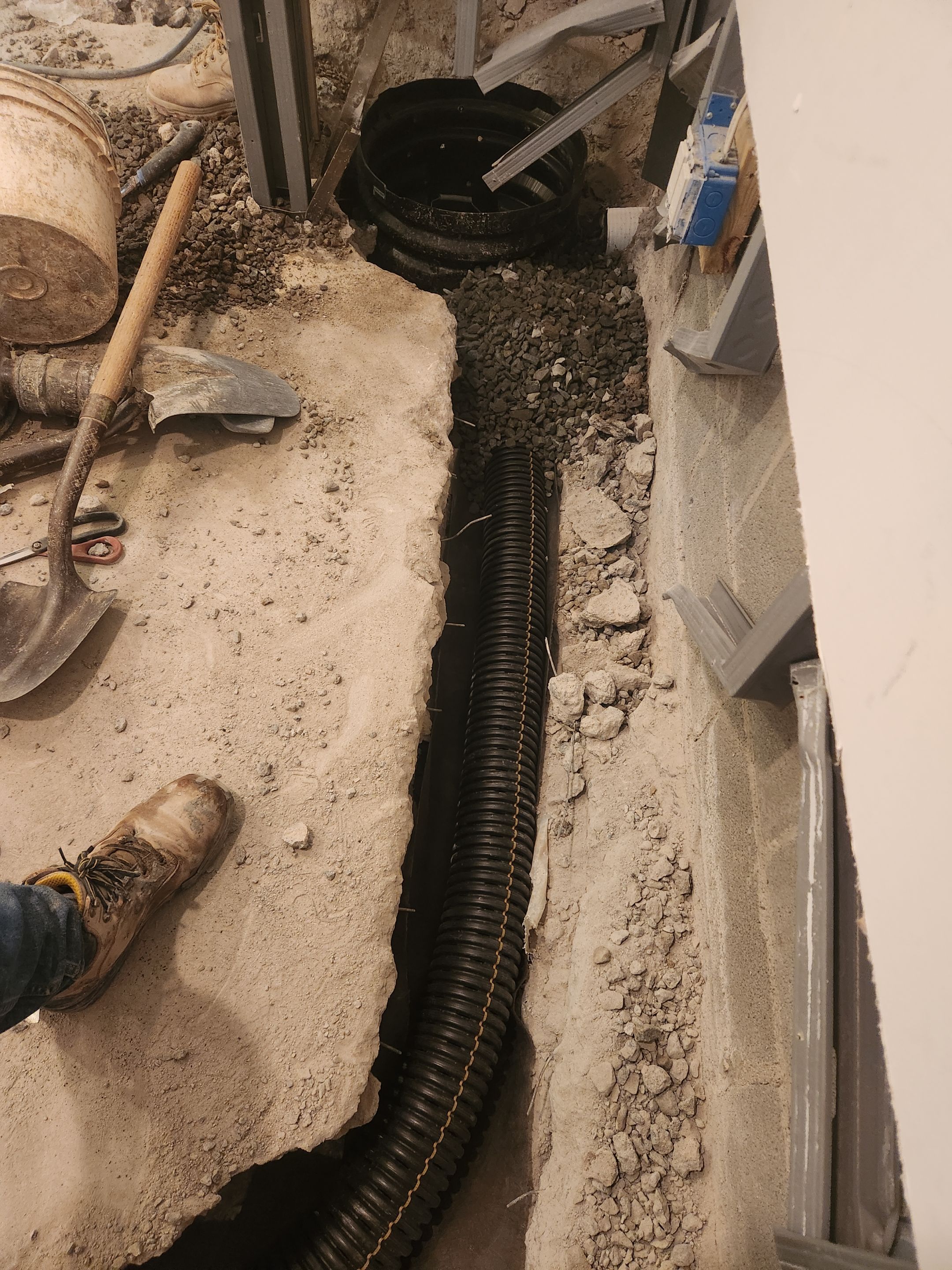 Interior French Drain Mountain Lakes  by Pure Service Pro, LLC 