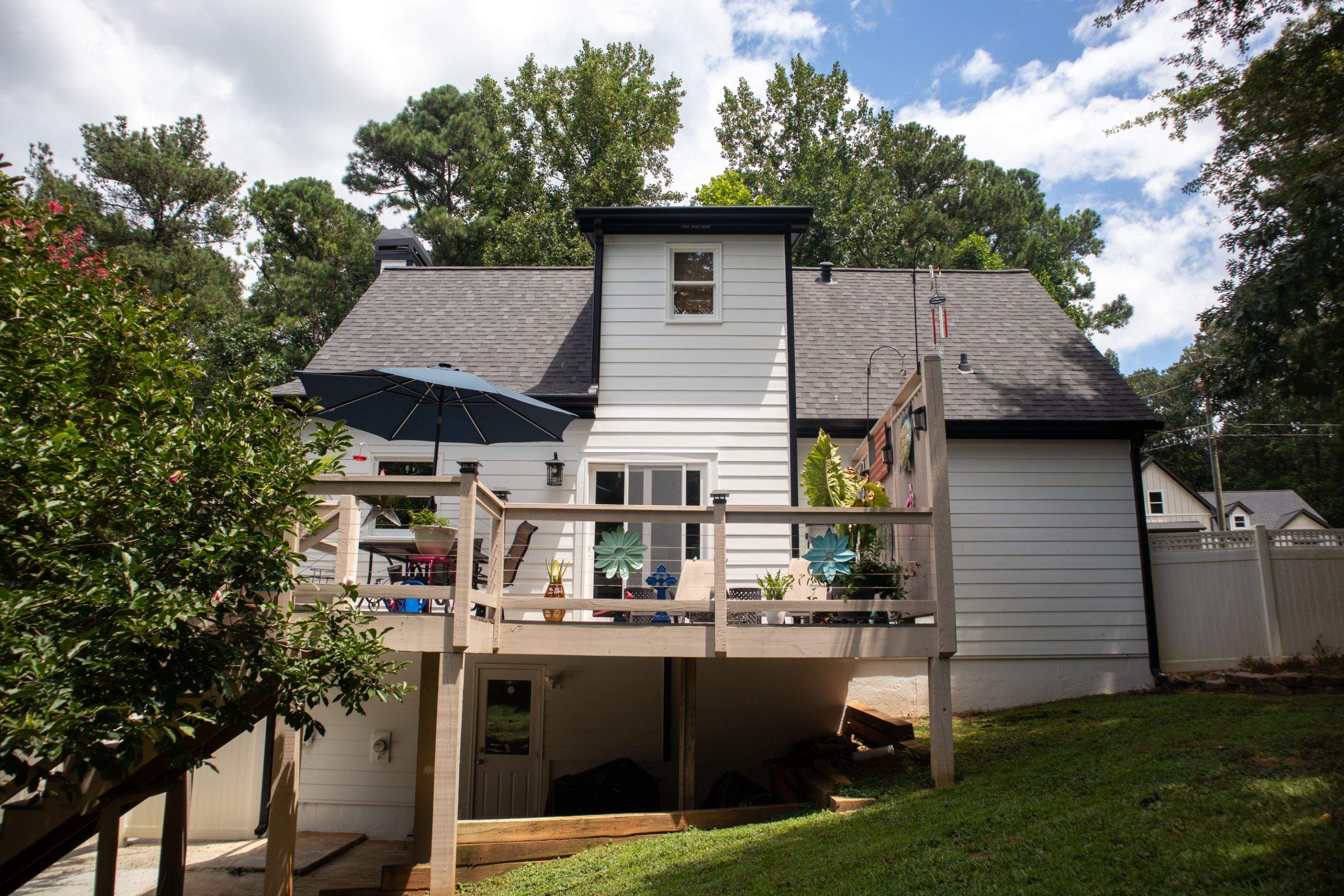 James Hardie Siding Install, Rotten Wood and Gutter Replacement and Exterior Painting by Nelson Exteriors 