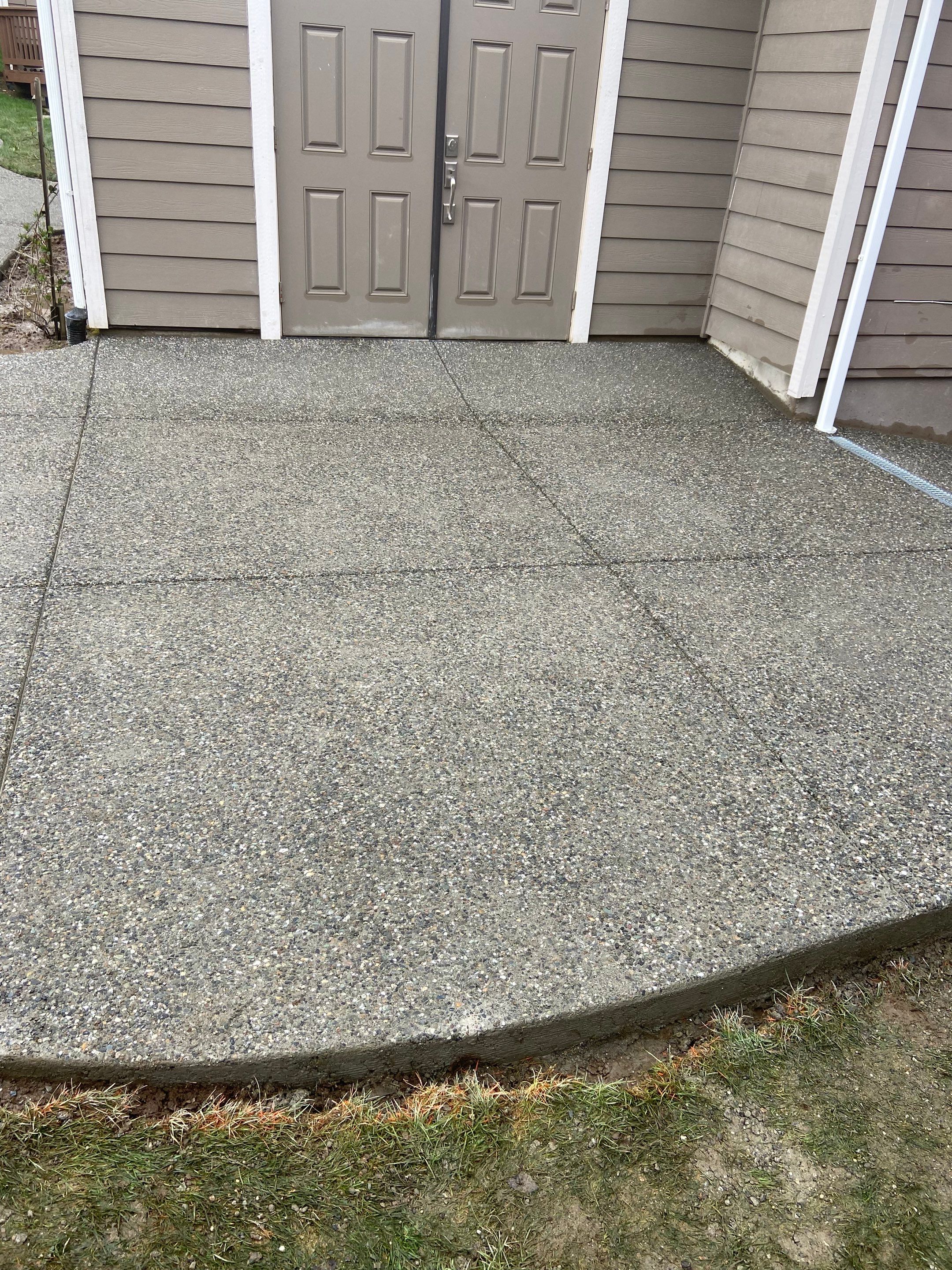 Wayne | Concrete patio & Walkway by Jireh Asphalt & Concrete Inc 