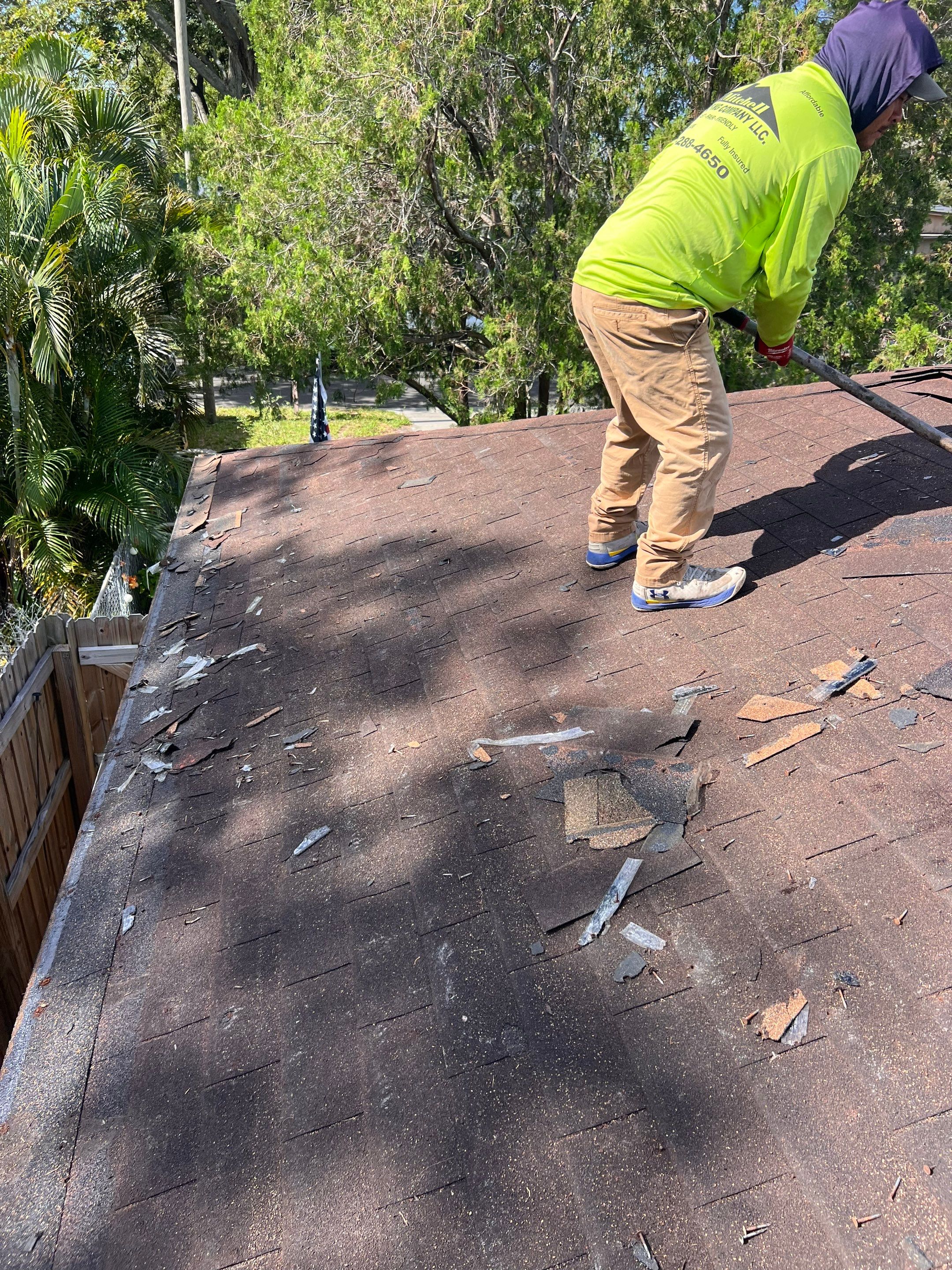 Project in St. Petersburg 33714 by Mitchell Roofing Company LLC 