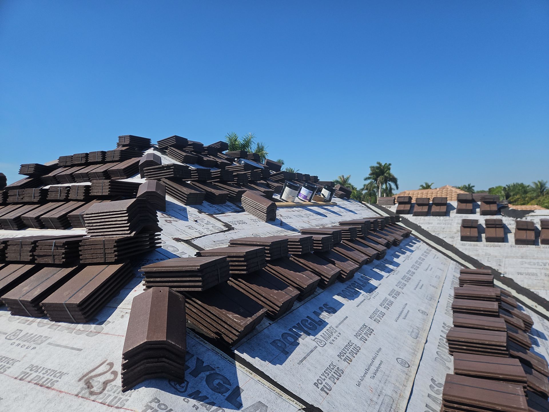 Residential Roofing Installation using WestLake Roofing Tile by BLUES BROTHERS CONSTRUCTION CORP