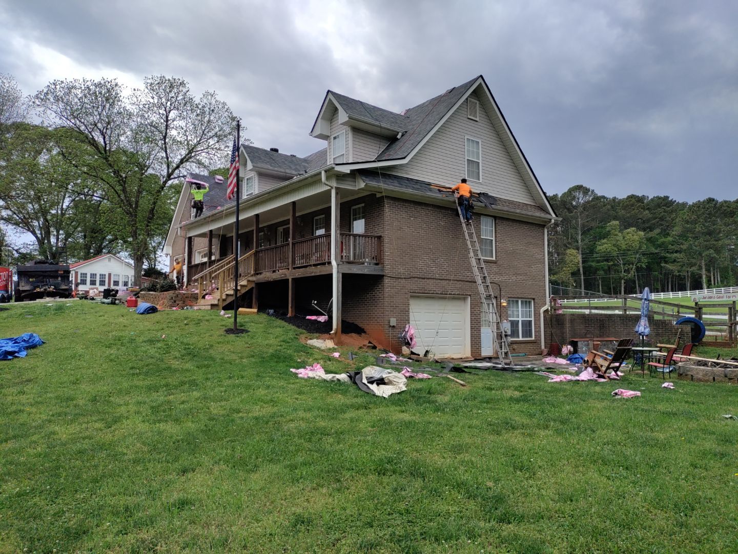 Residential Roofing Installation using Owens Corning by Inspector Roofing and Restoration