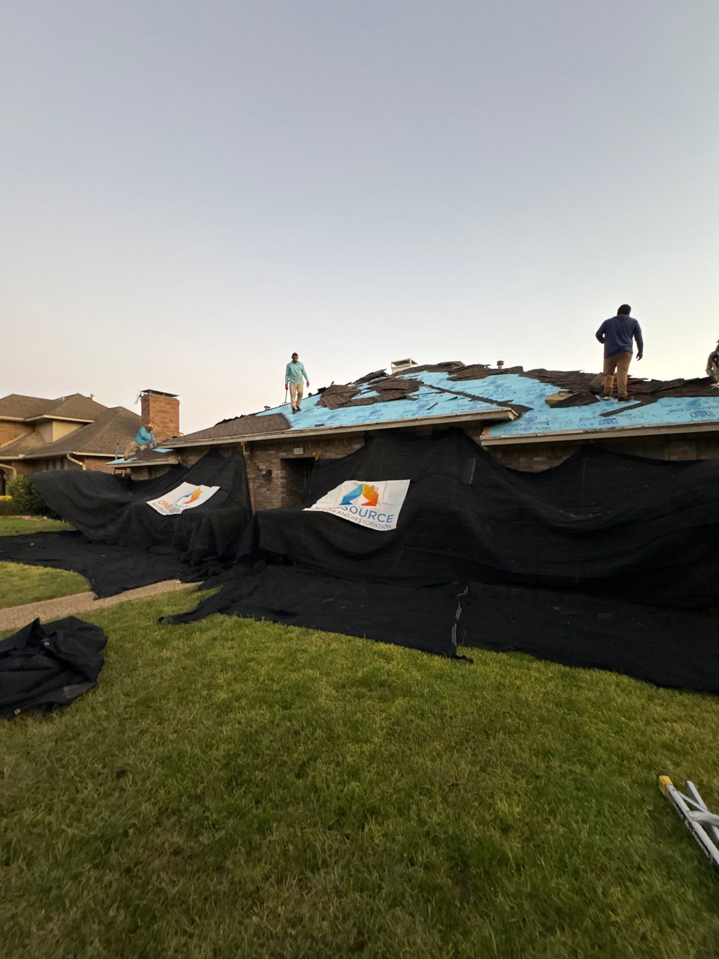 Residential Roofing Installation using Malarkey Vista Weathered Wood Plus by OneSource Roofing and Restoration