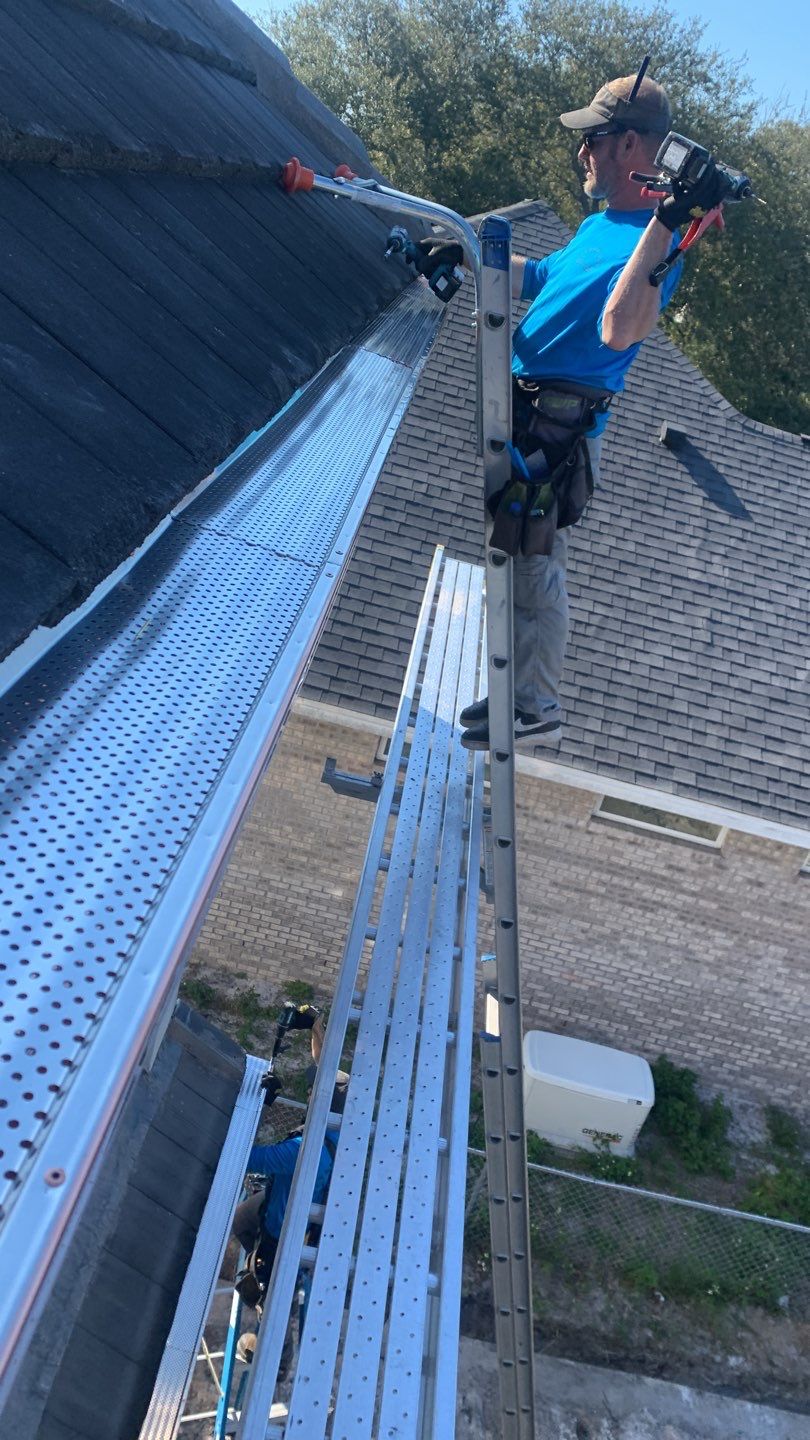 Seamless Gutter Installation Using Copper K- Style Gutters by Gutter Professors