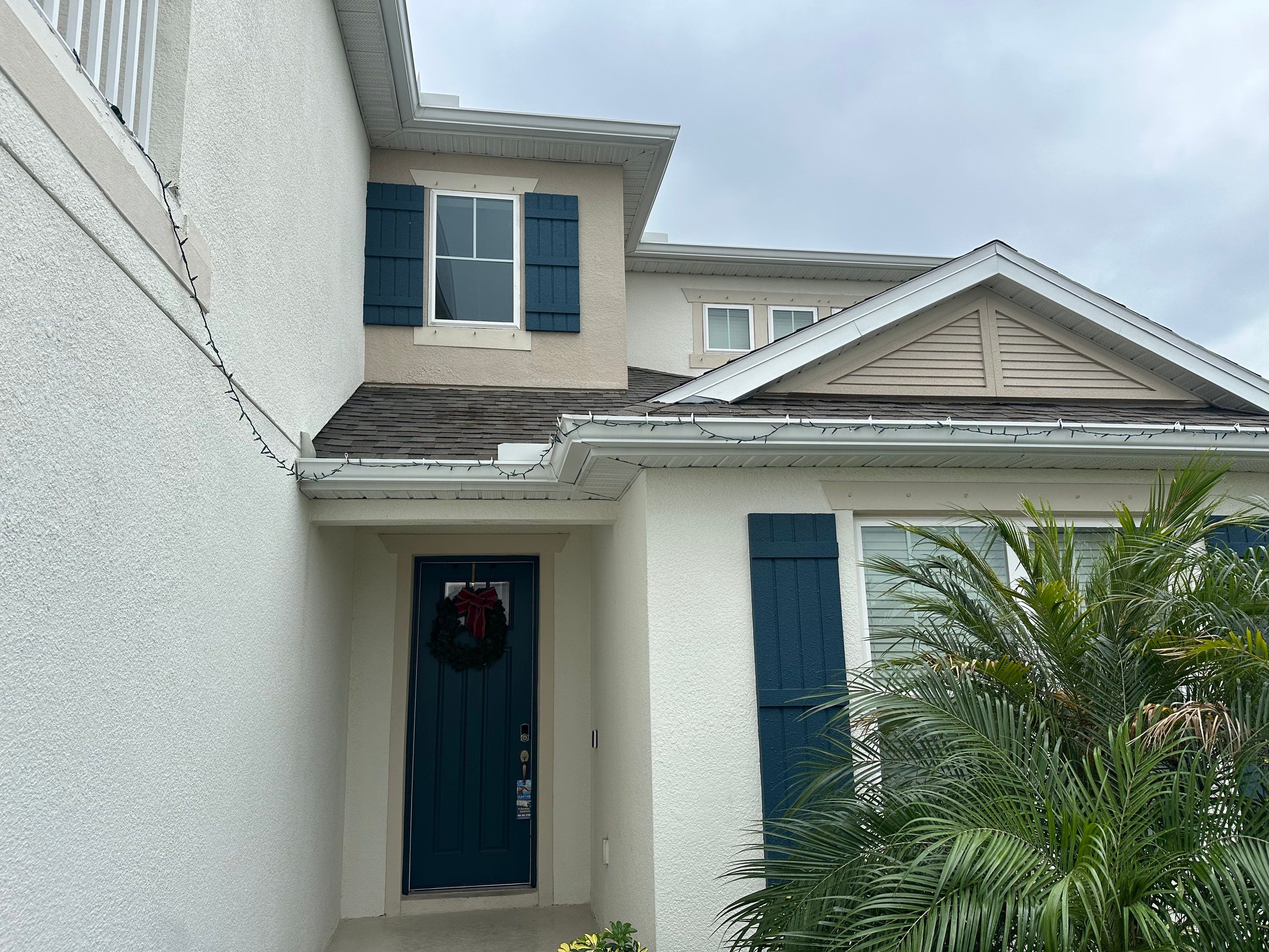 Complete House Wash and Exterior Surface Cleaning in Artisan Lakes Community, Palmetto, FL by Sunshine AquaWash