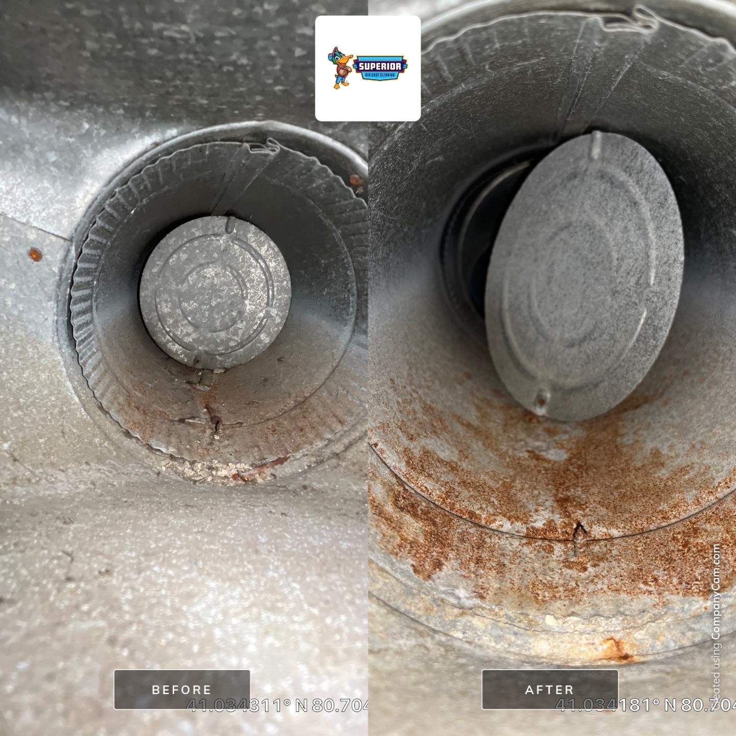 Air Duct Cleaning With a Vacuum Truck in Youngstown, OH by Superior Air Duct Cleaning