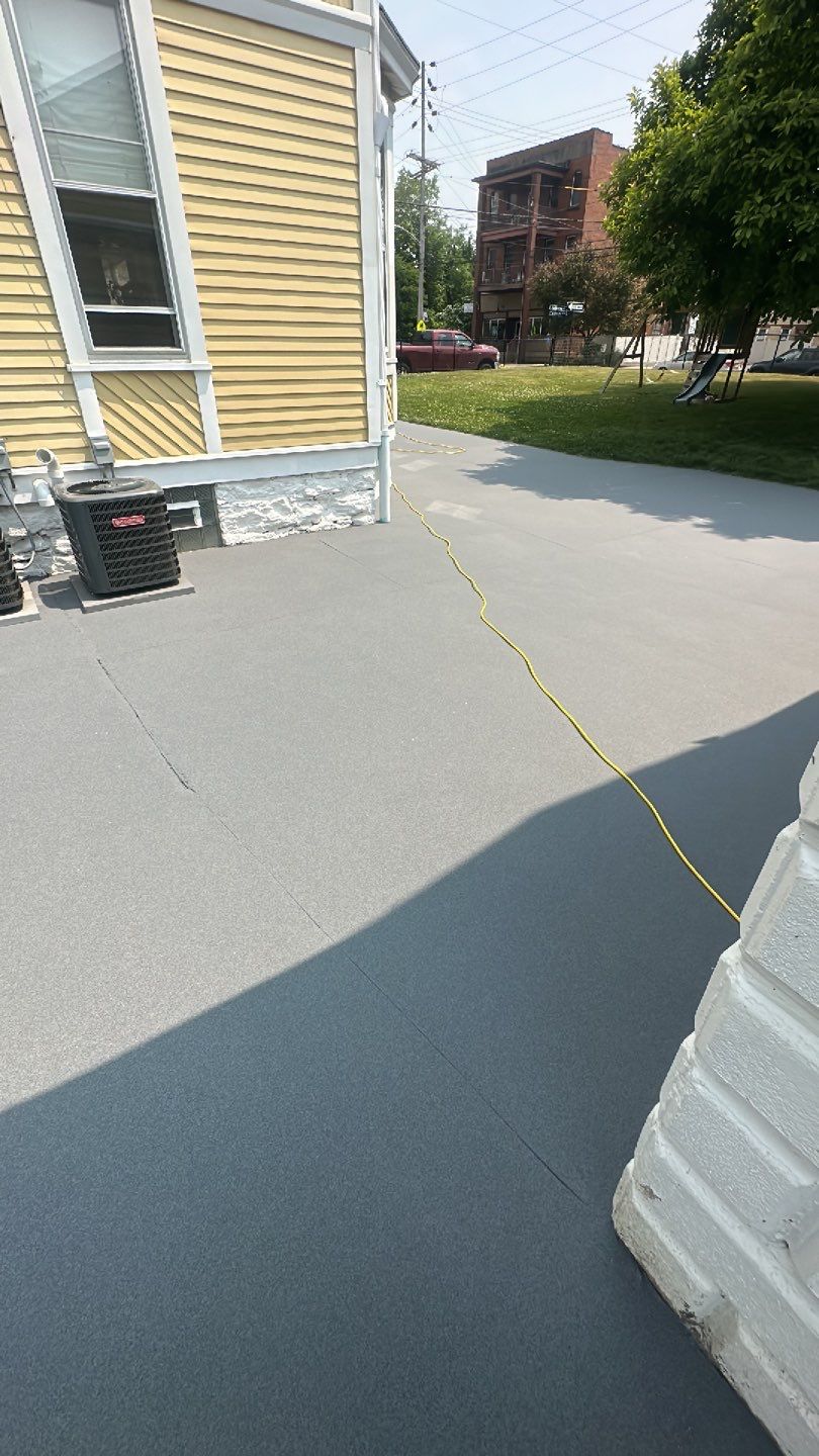 Driveway Project in Pittsburgh by Floors in a Day, Inc