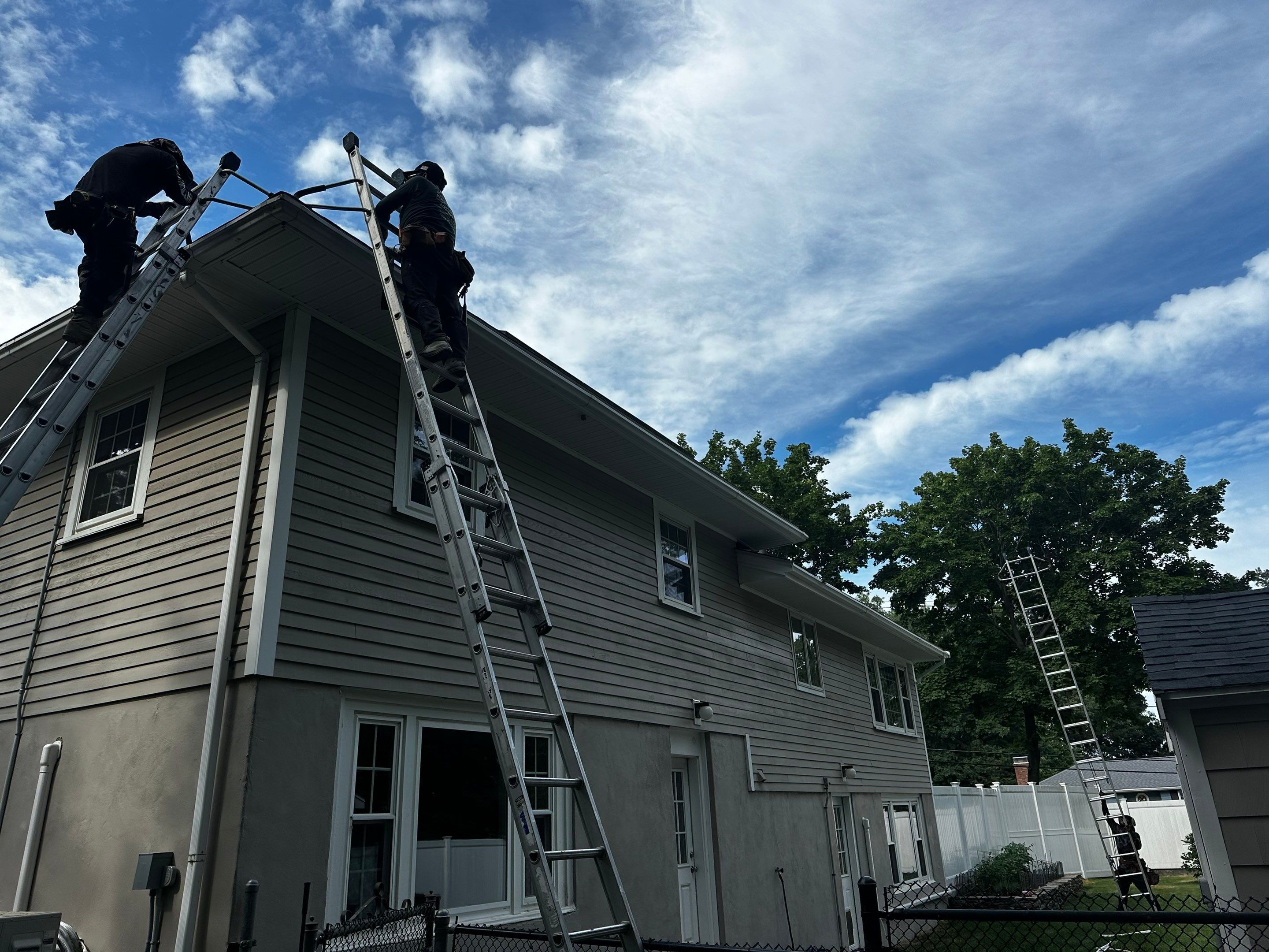 Roof Repair & Fascia Trim Work in Lowell, MA by Mighty Dog Roofing of Greater Middlesex County