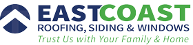Logo for East Coast Roofing, Siding & Windows