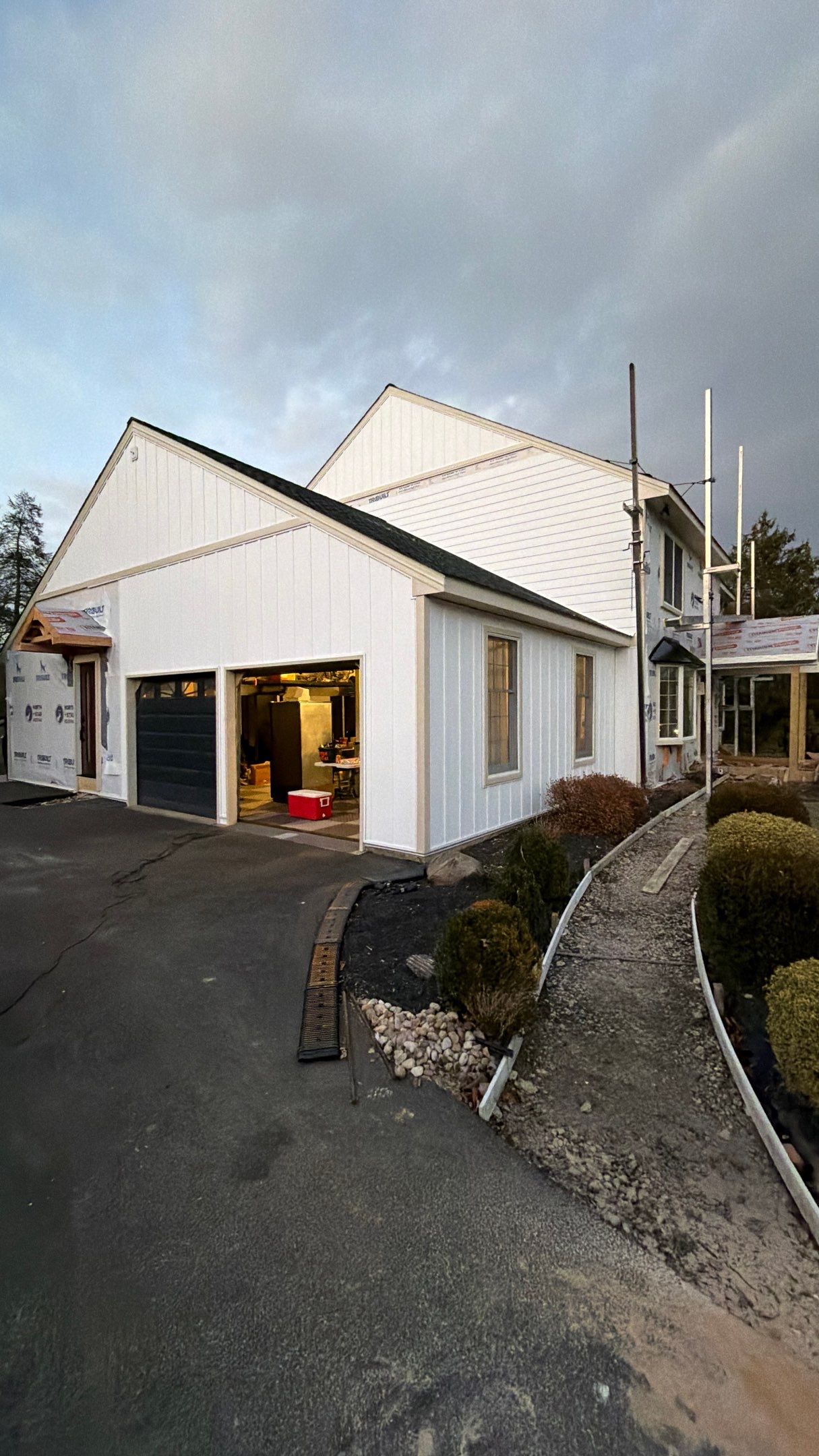 Full Exterior Renovation with GAF Roofing System in North Wales by North Star Roofing