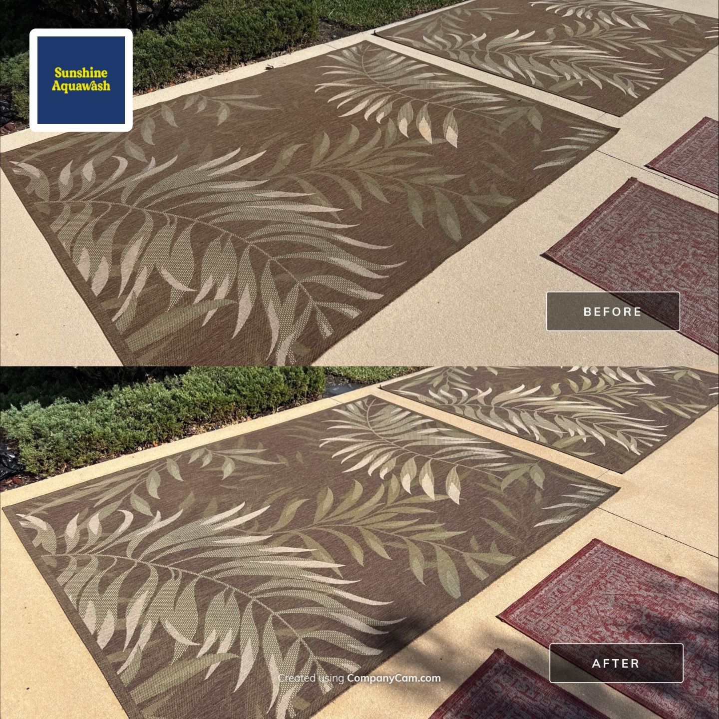 Outdoor Rug Deep Cleaning | Forest Creek Community, Parrish FL by Sunshine AquaWash