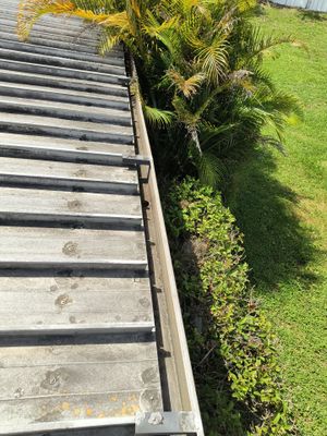 Aluminum Seamless Gutters using gutter cleaning in Sarasota FL