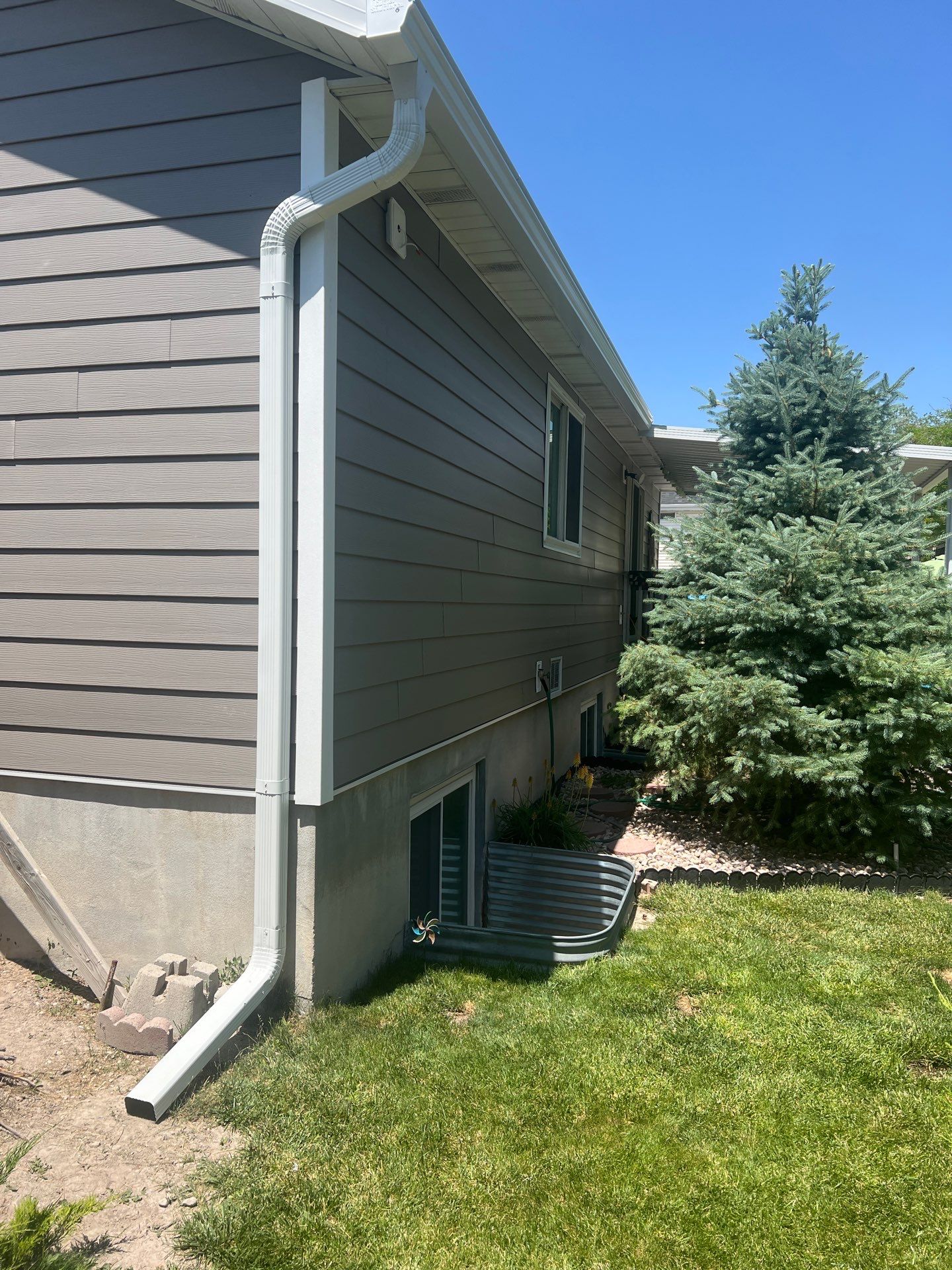 Project in Salt Lake City by Emerald Gotcha Gutters 