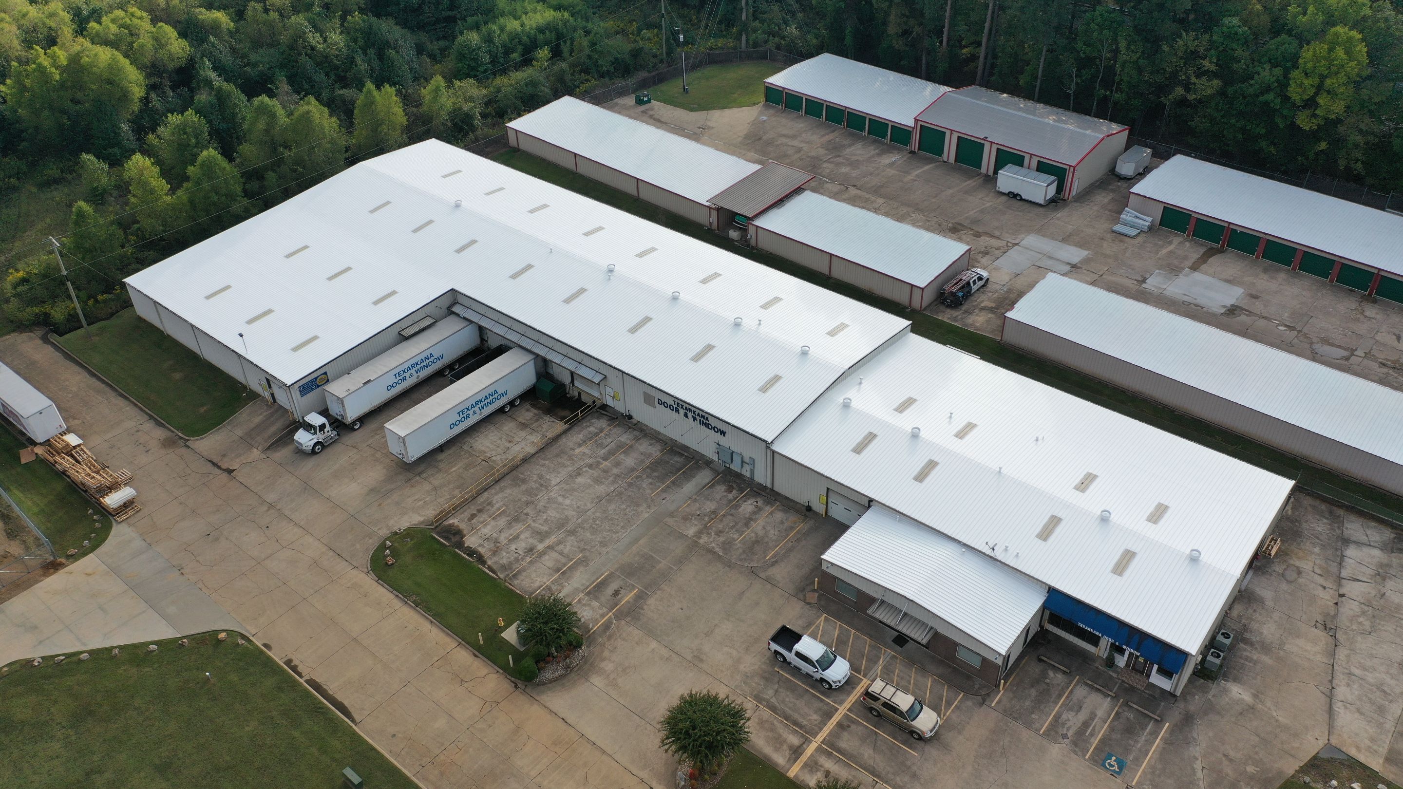 Commercial Metal Restoration System using Aldocoat Coatings by Hostetler Roofing