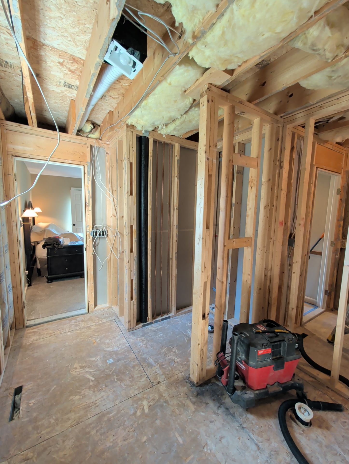 Bathroom and Powder Room Remodel by For Him Contracting