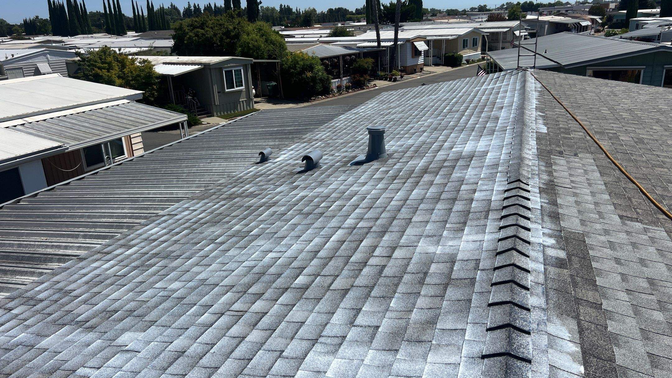 Roof Rejuvenation using Roof Maxx Treatment by Roof Maxx of Folsom