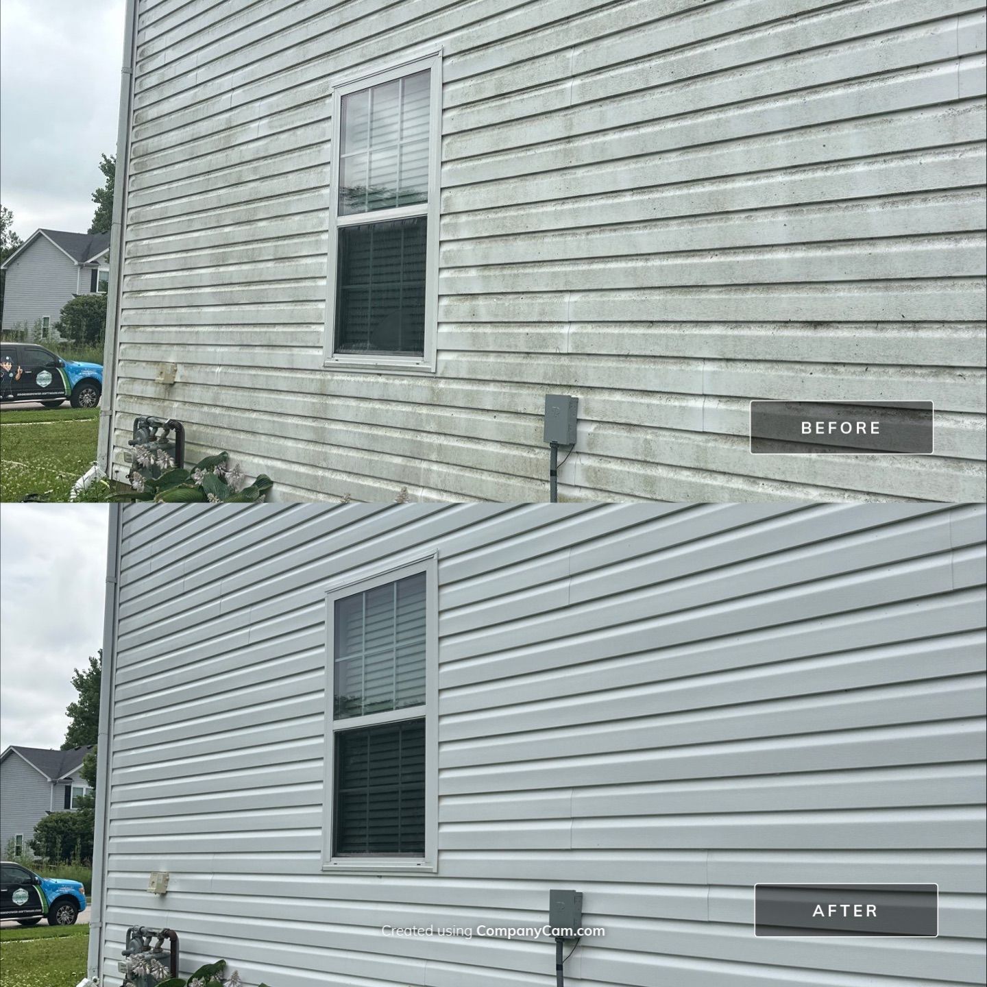 Project in Wauconda by Simmons Power & Soft Washing