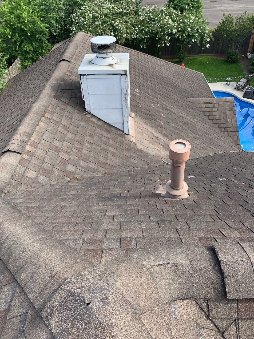 Roof Replacement using GAF shingles in Katy Texas by Elite Roofing LLC