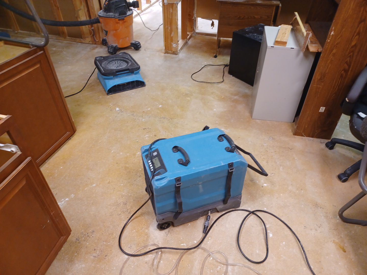 Project in Commerce Twp by EzDry Water Mitigation & Property Restoration