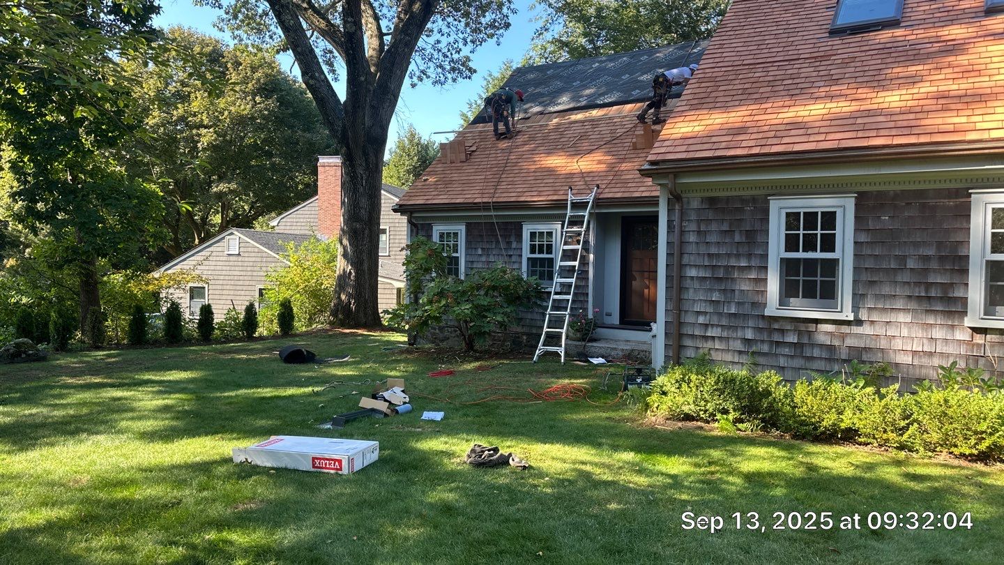Skylight Installation & Structural Modifications in Belmont, MA by Mighty Dog Roofing of Greater Middlesex County