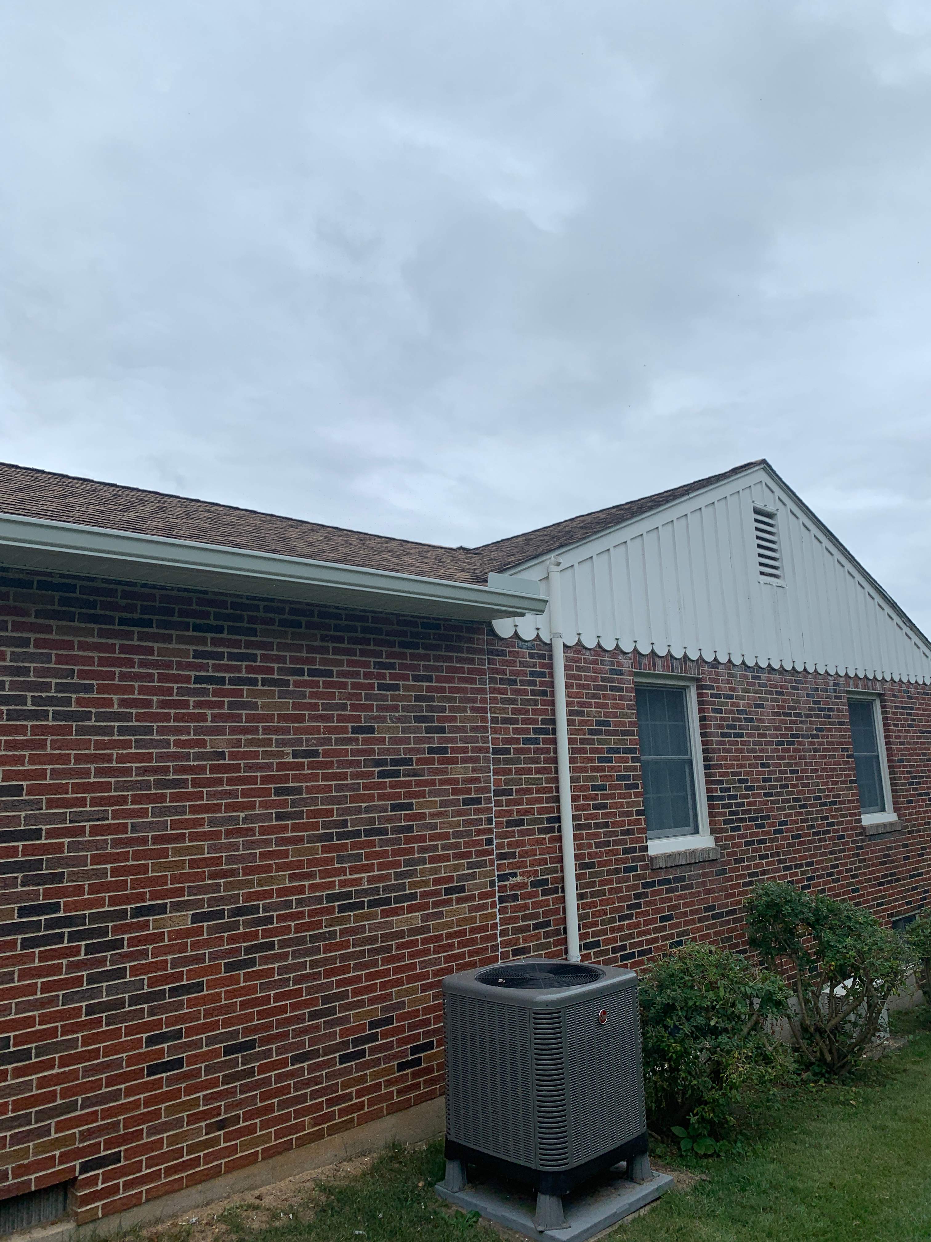 Gutter Installation using 6" Seamless Gutters by Matter Construction, LLC