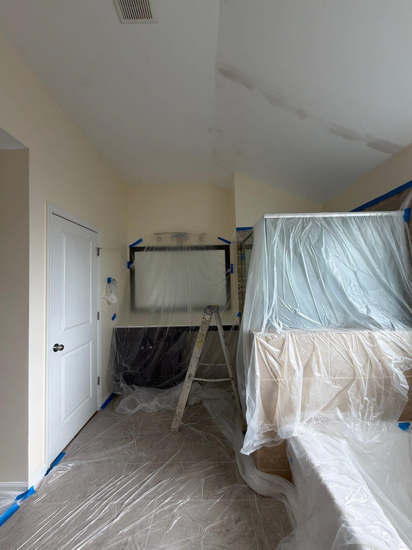 Interior Ceiling Painting & Targeted Repairs by Praise God Painting, LLC