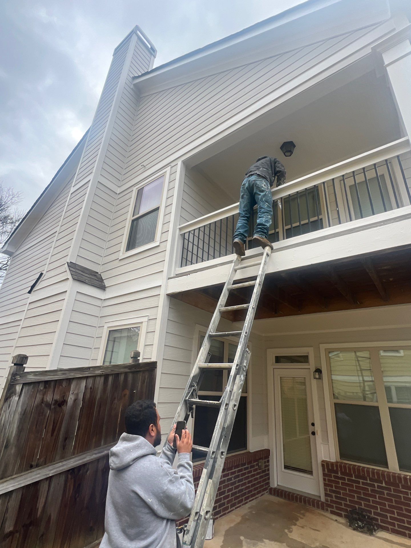 Exterior Paint and Rotten Wood Replacement in Smyrna, GA by Nelson Exteriors