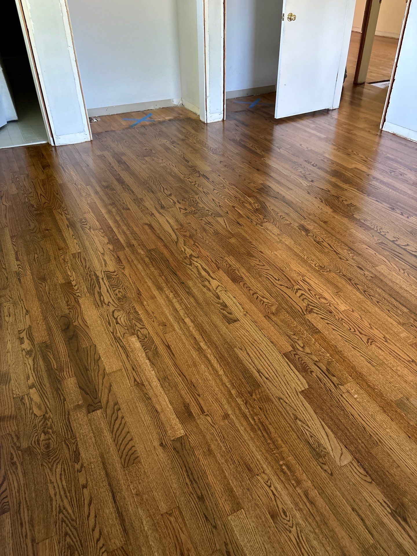 Red Oak Hardwood Floor Installation and Refinishing in Cincinnati by Footprints Floors Kentucky