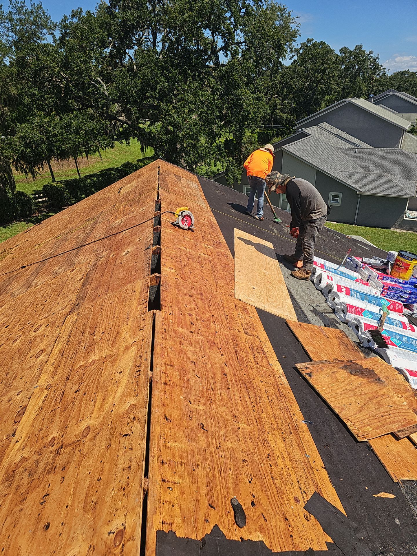 Project in Palm Harbor 34684 by Mitchell Roofing Company LLC 