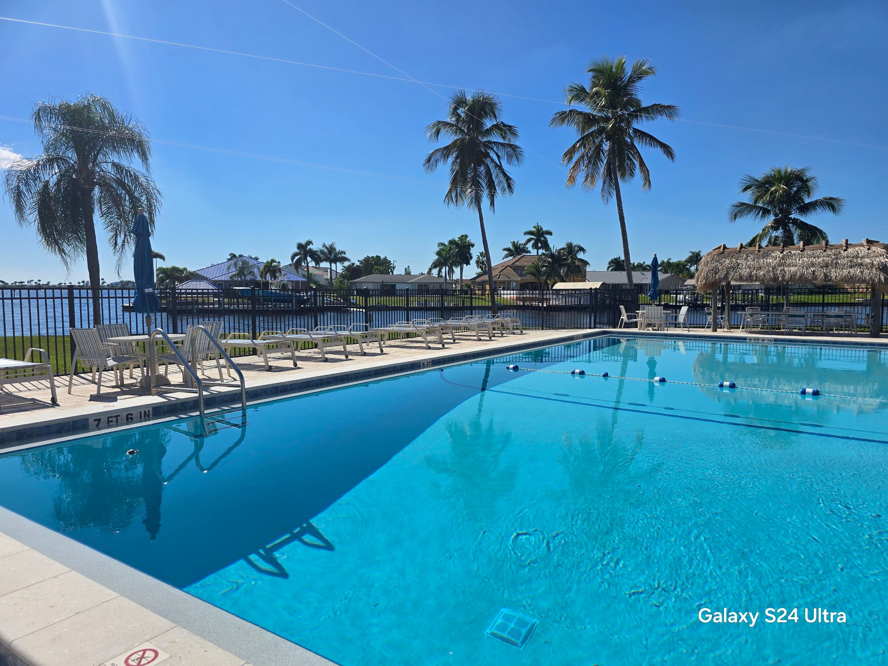 Community Pool Fence in Cape Coral by True Fence LLC