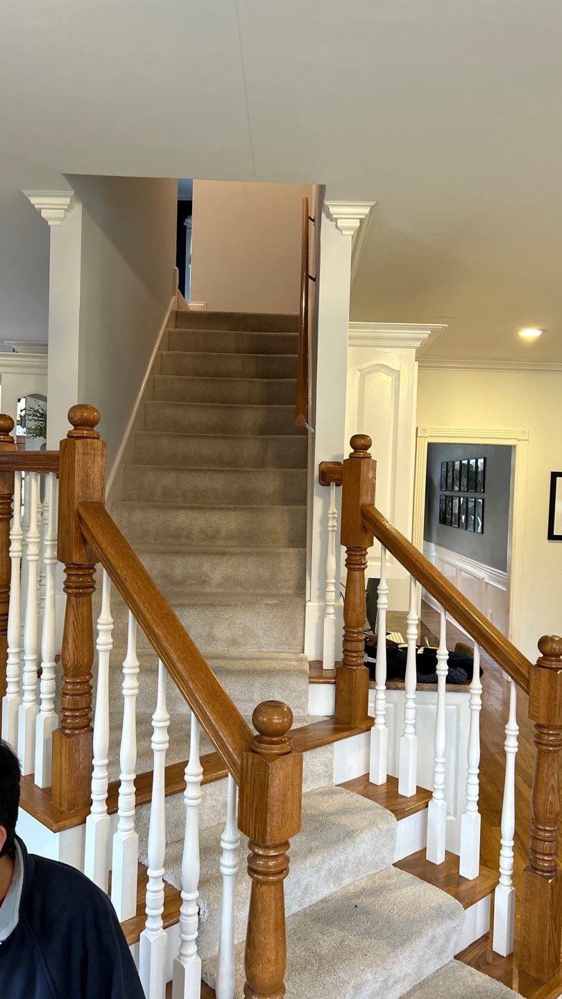 From carpet to hardwood by Footprints Floors of Nashville