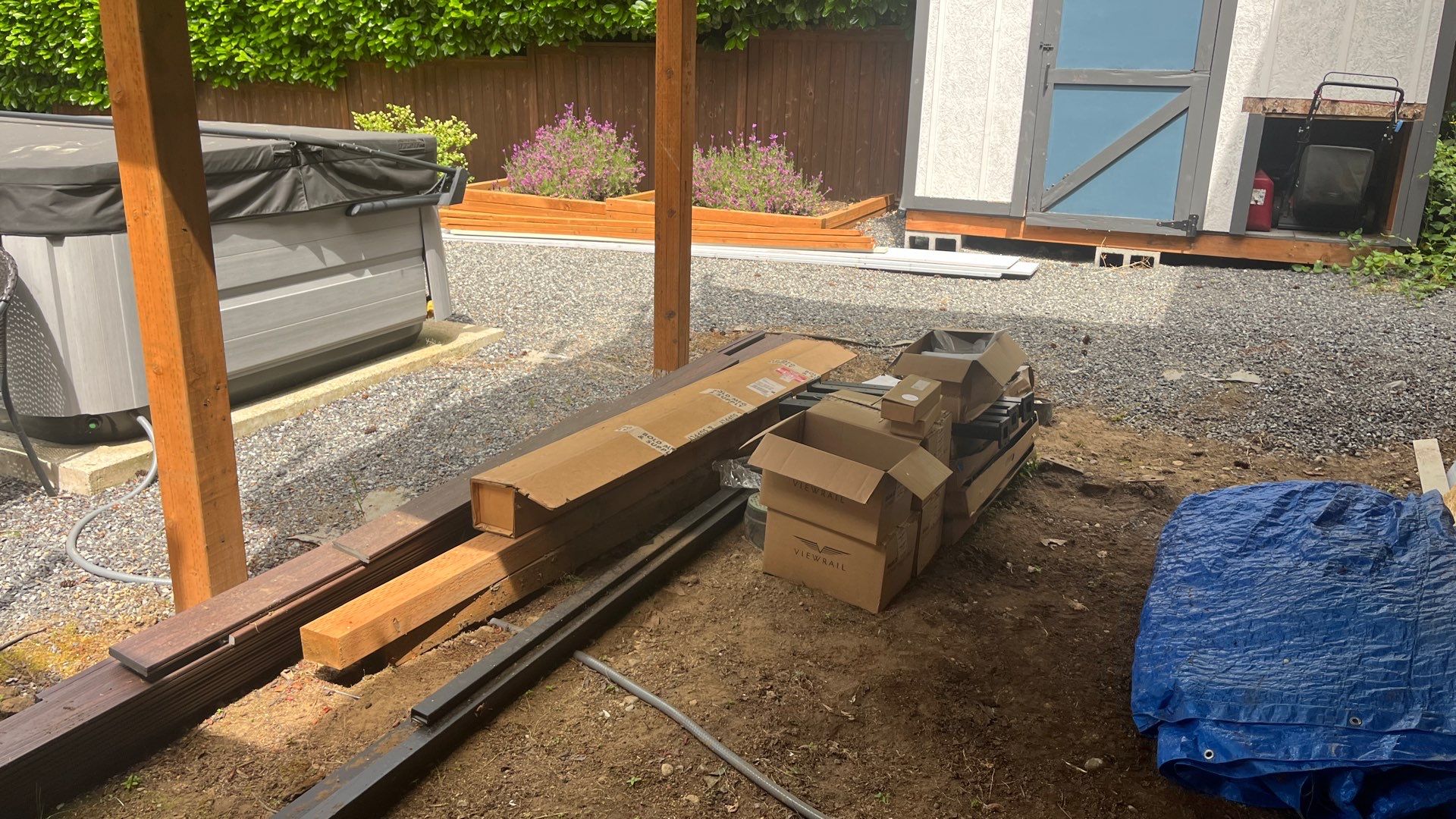 Concrete Back Patio Renovation | Edmonds  by Jireh Asphalt & Concrete Inc 