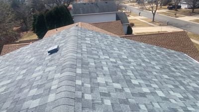 asphalt shingle roof install in McHenry, IL (After)