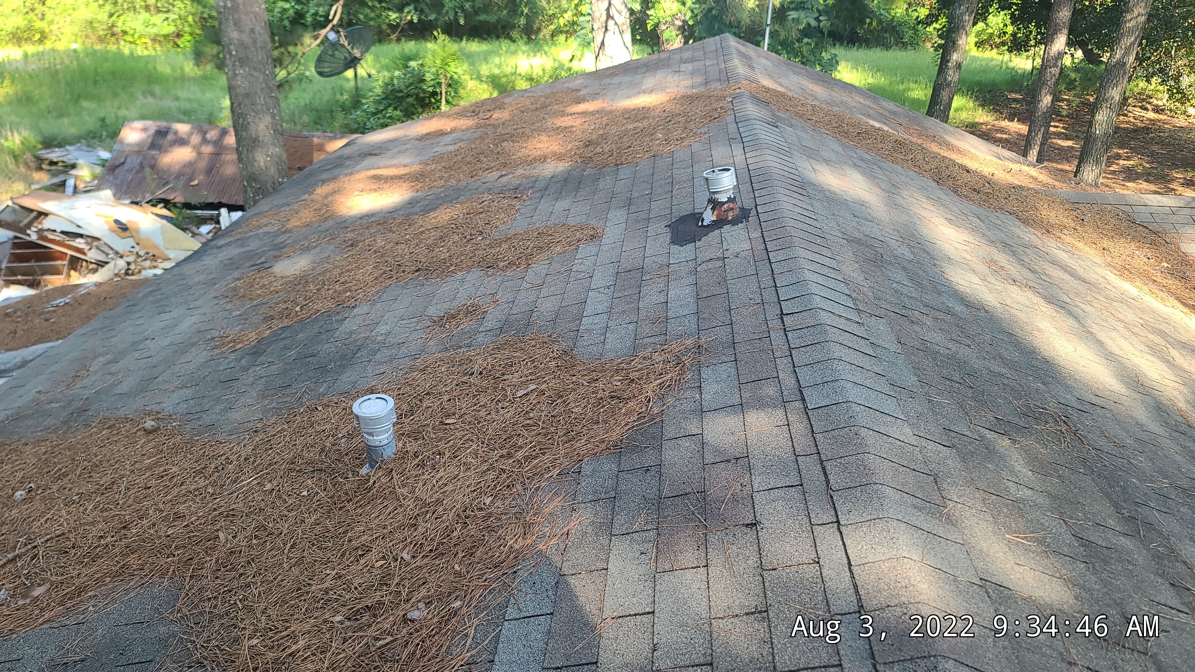 Residential Shingle Reroof using Certainteed Landmark 3-Tab by Hostetler Roofing