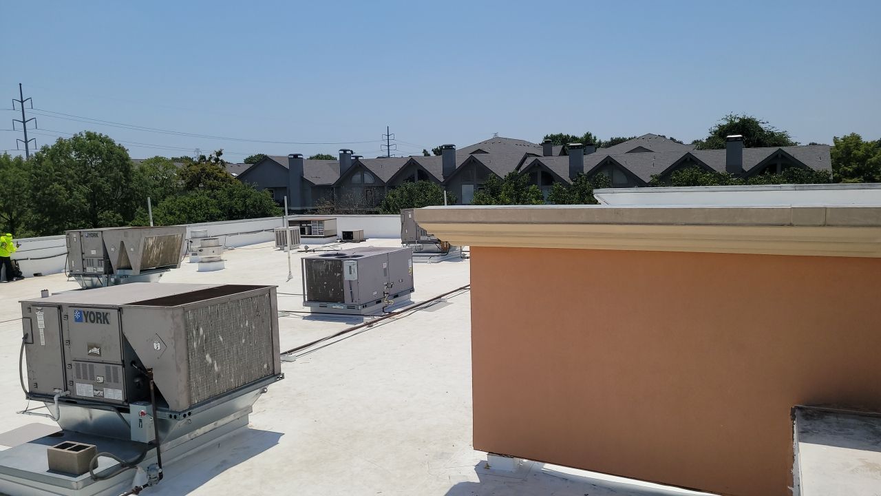 Commercial Roof Replacement using GAF Everguard TPO by Roof Experts