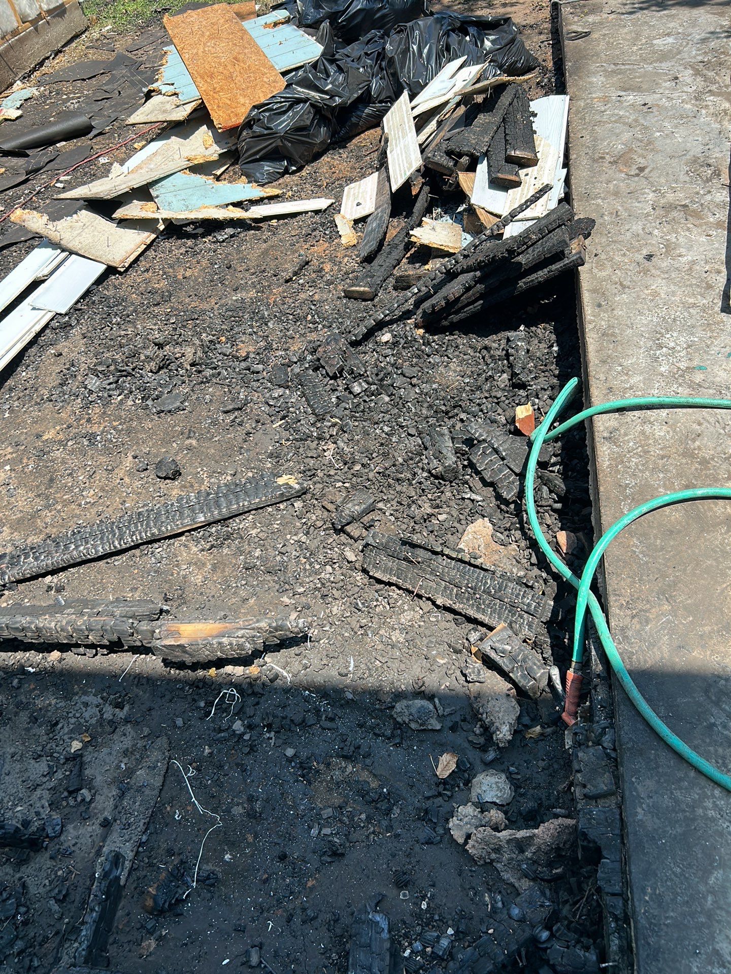 Deck and Siding Replacement from Fire Damage by JTX Pro Services LLC