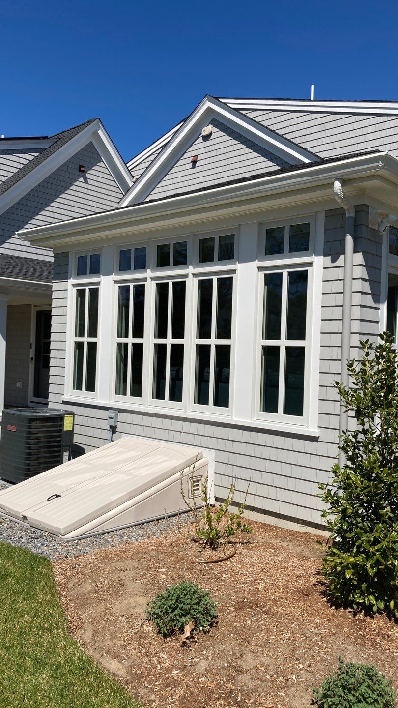 Gutter Installation using 6" K-Style Aluminum Gutter by Gutter Pro Enterprises
