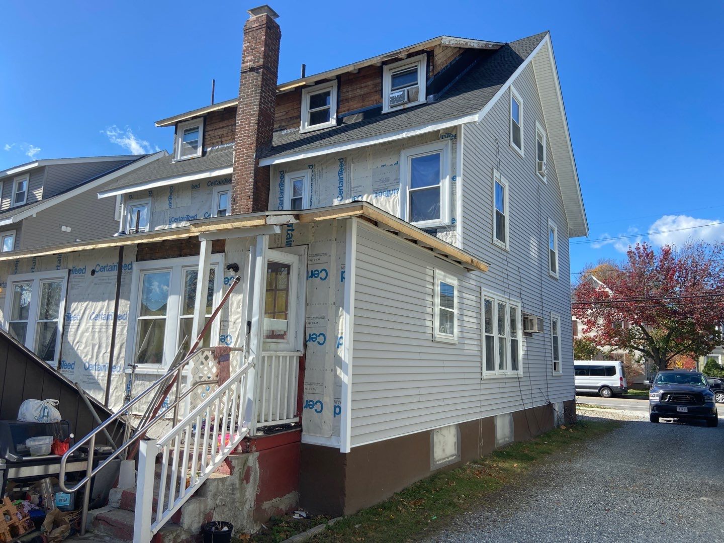 Residential Roofing Installation using GAF Timberline HDZ by Sensible Home Solutions