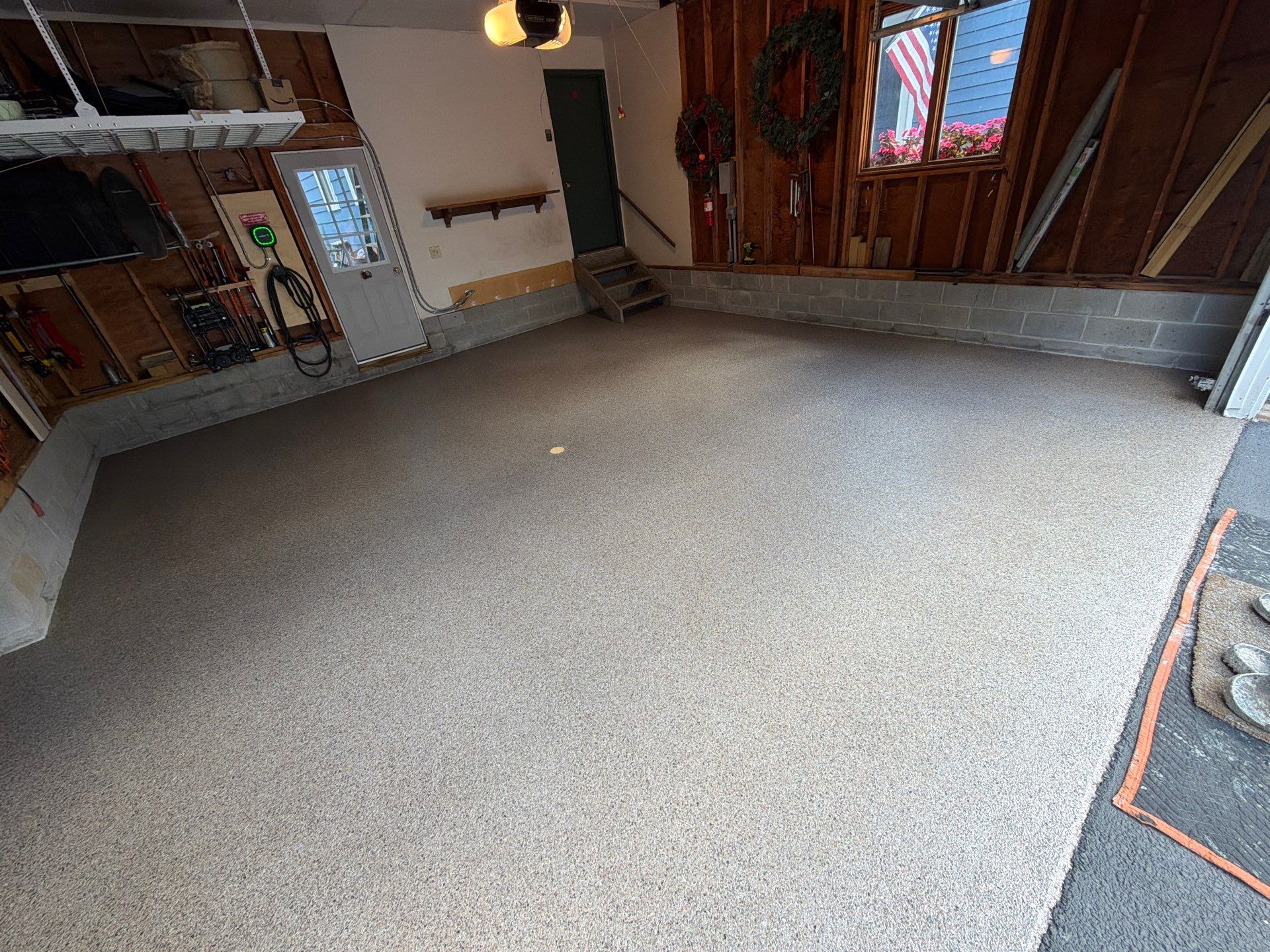 VIntage Quarry Garage Coating by NG Masonry & Construction LLC