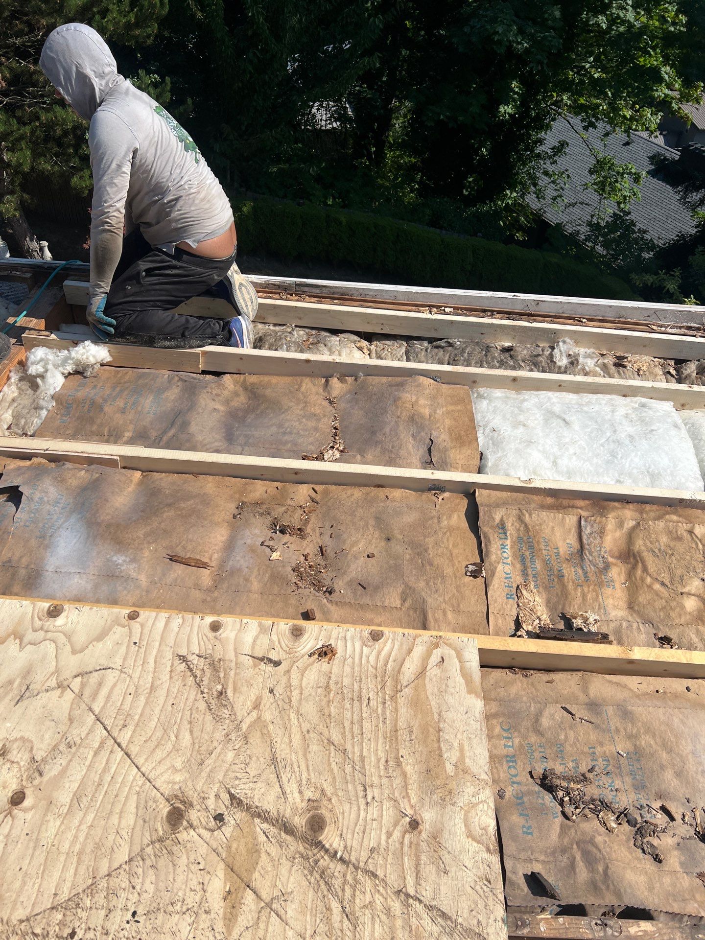 Residential Roofing Installation using GAF UHDZ Shingles by Roofing Formula LLC