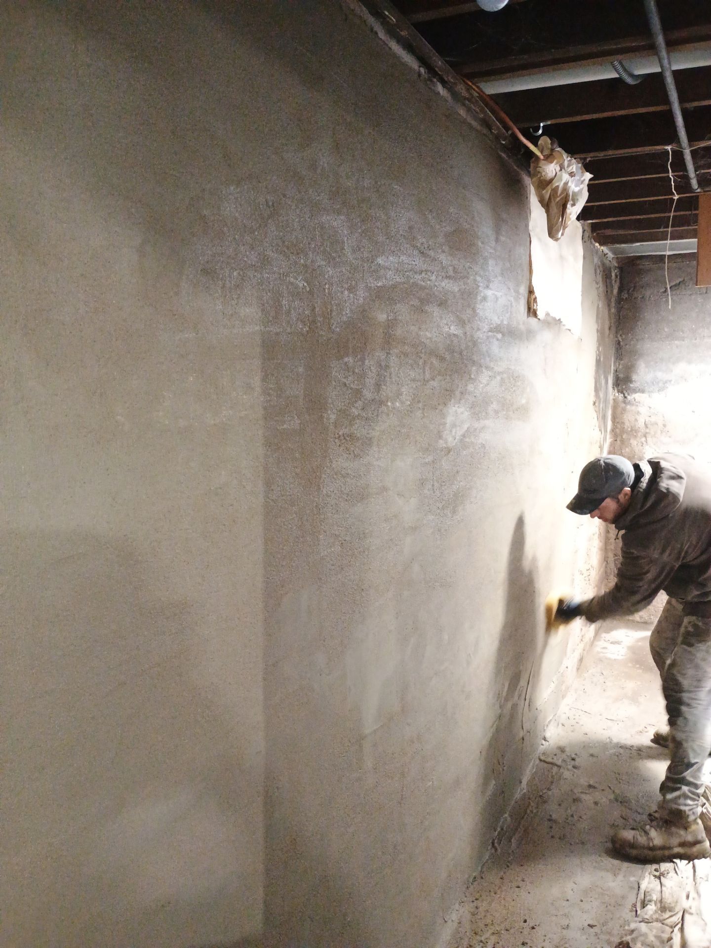 'Tis the Season for Parging by Waterproofing Northeast