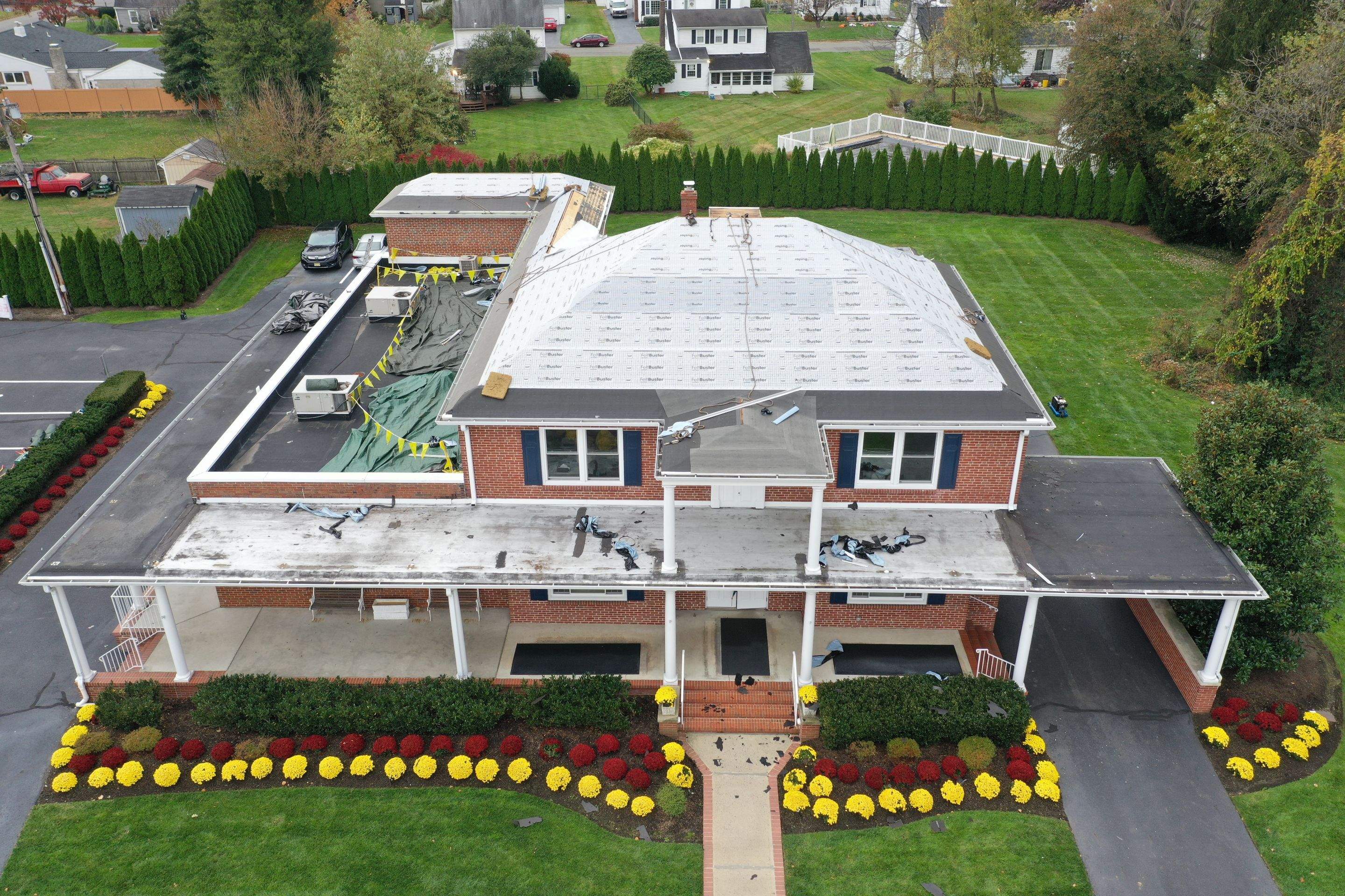Commercial Roofing Installation using GAF Timberline / GAF TPO by All Site Roofing