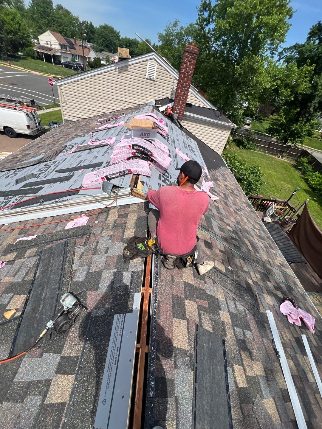 Harvest Blend Shingles by Reimagine Roofing