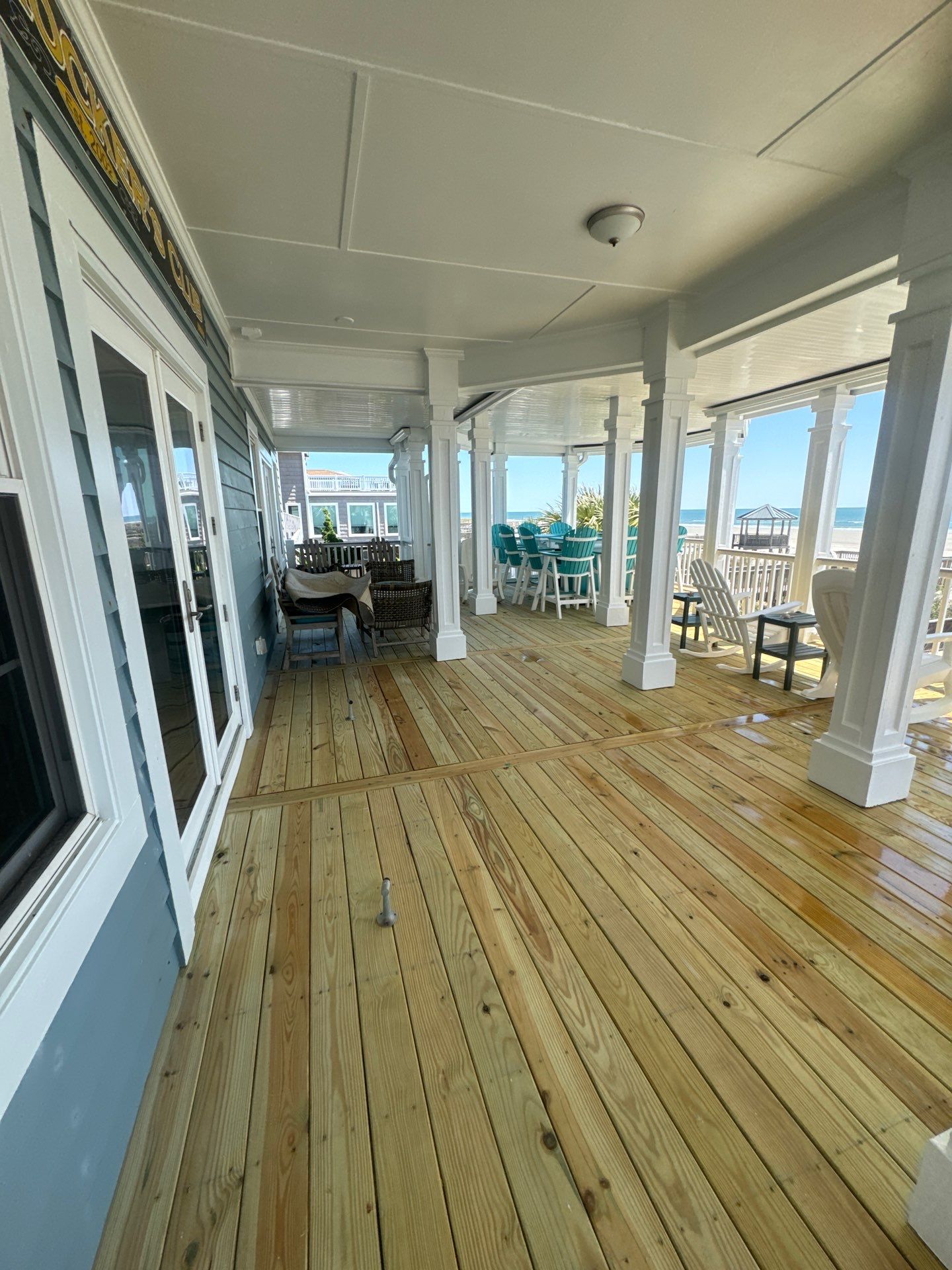 Weathered Deck using Wood Sealant by DuraSeal