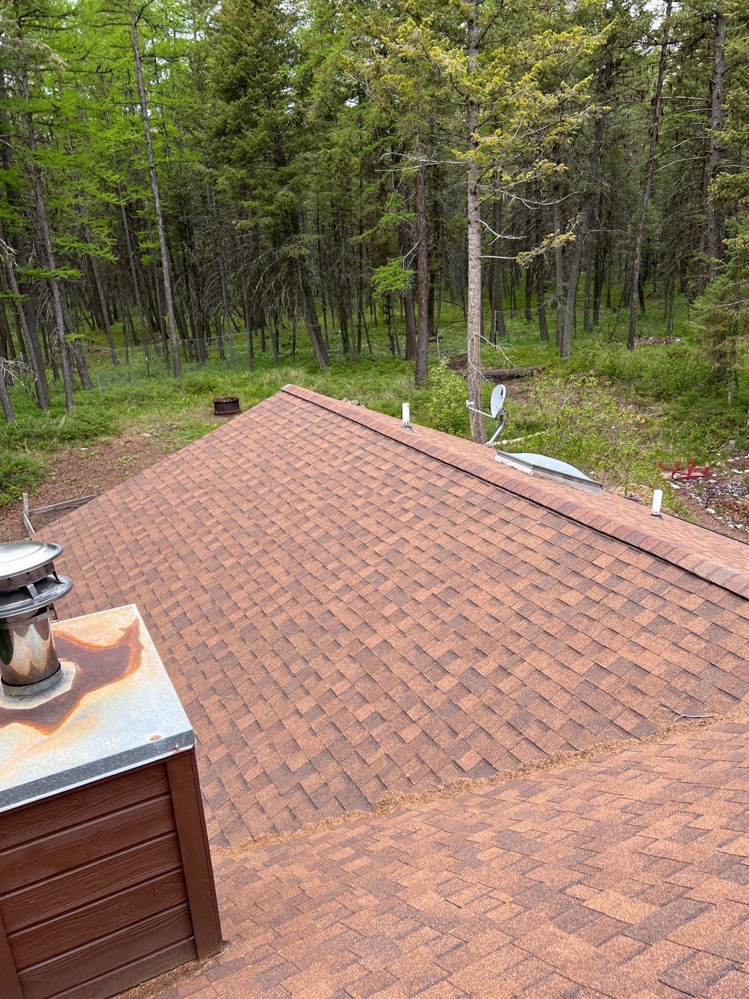 GAF Timberline HDZ - Hunter Green by Montana Roofing Solutions