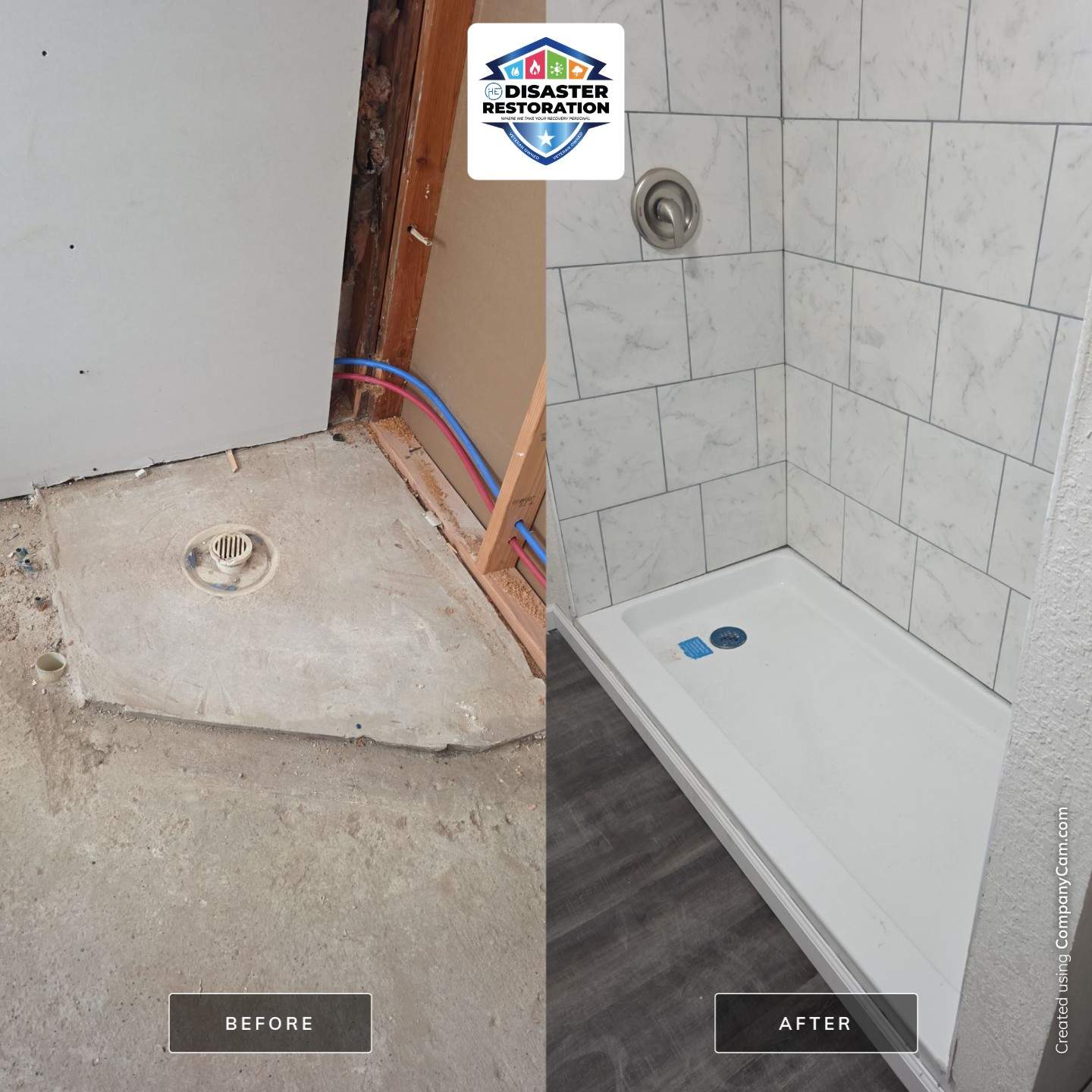 Restoration of an abandoned home - Project in Midland, TX by Harden Enterprise Services LLC