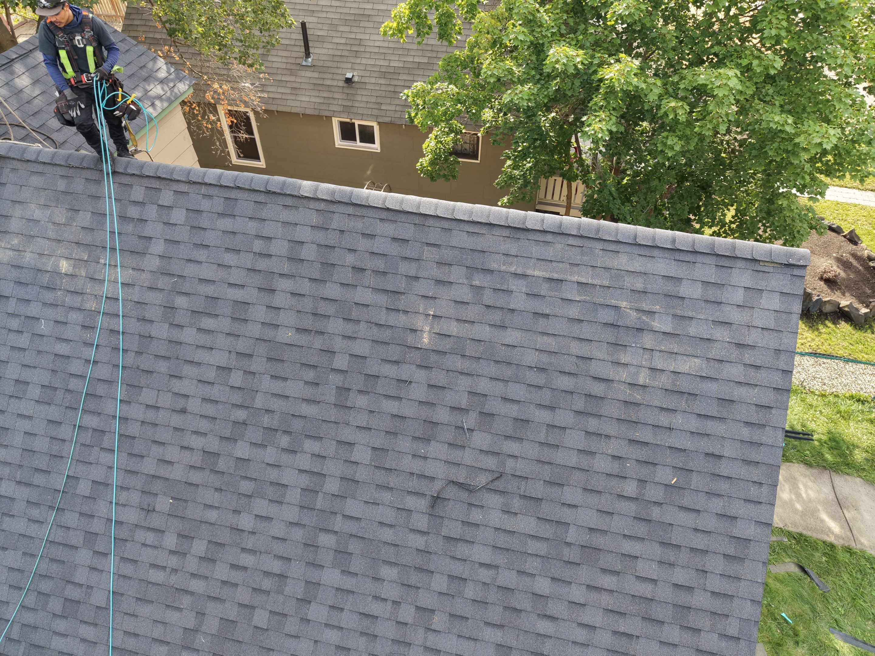 Residential Roof Replacement and Structural Decking Repair in Spokane by Alpine Roofing