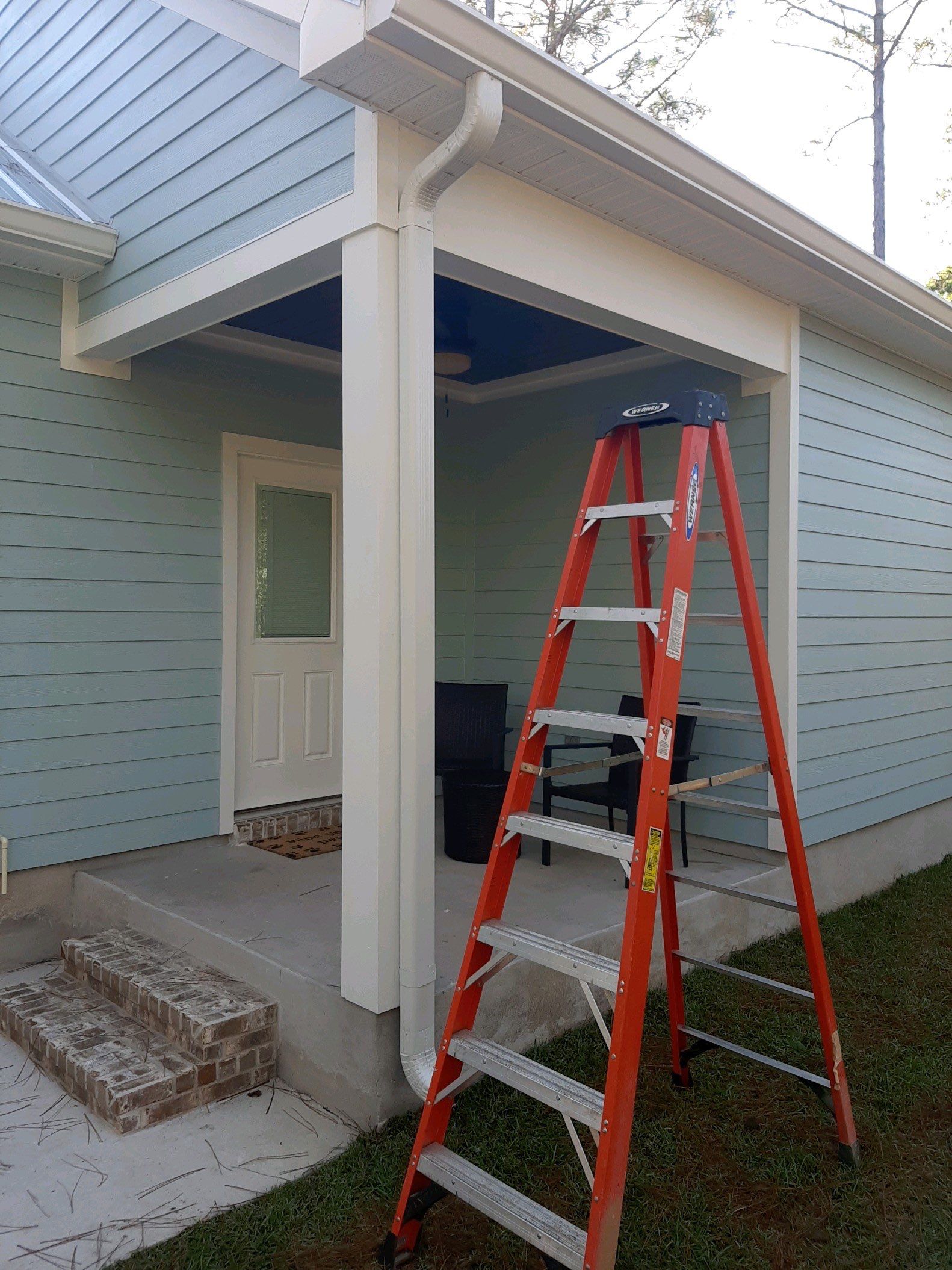 Gutter Installation using K-Style Seamless Gutters and Gutter Guards by Gutter Professors