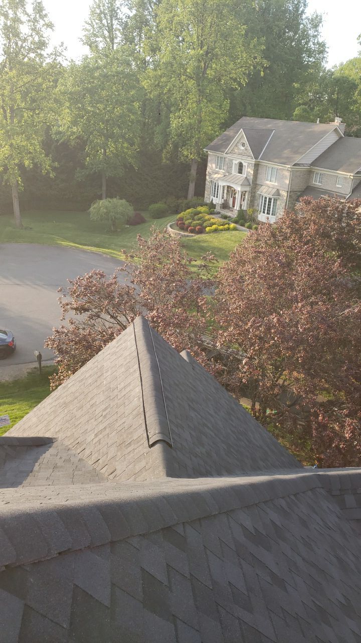 Great Falls: CertainTeed Landmark Pro Designer Shingles in Max Def Moire Black by RM Banning, Inc.